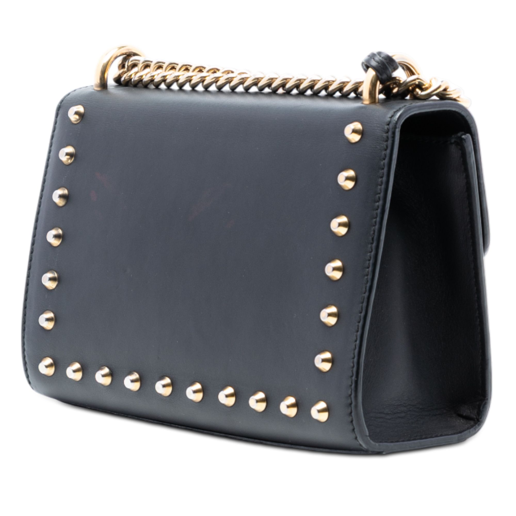 Gucci Gucci Small Pearl Studded Leather Padlock Crossbody Size ONE SIZE - 2 Thumbnail