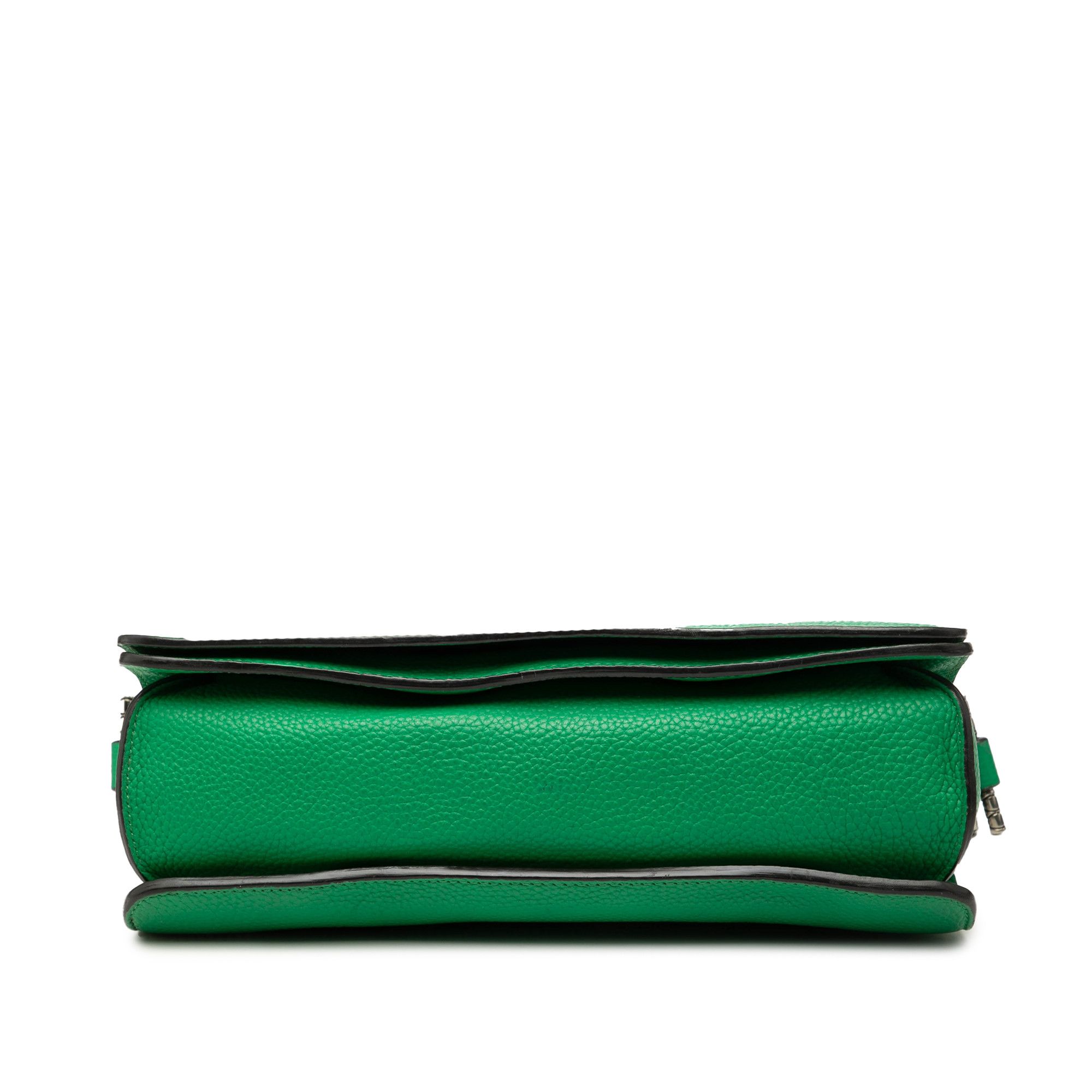 Loewe LOEWE Pebbled Calfskin Anagram Flap Crossbody Size ONE SIZE - 3 Thumbnail