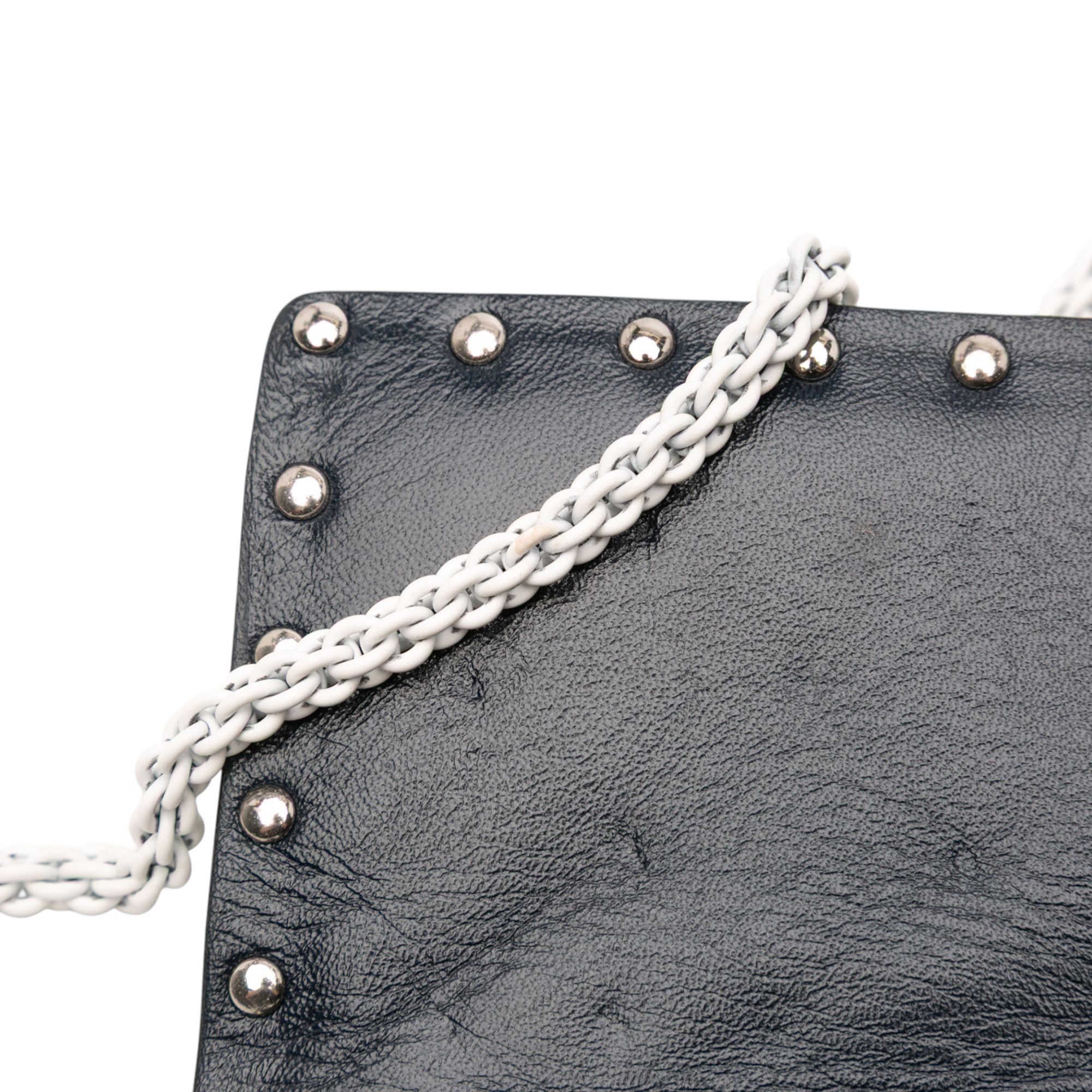 Valentino Valentino Quilted Lambskin Free Rockstud Spike Wallet On Chain Size ONE SIZE - 11 Thumbnail