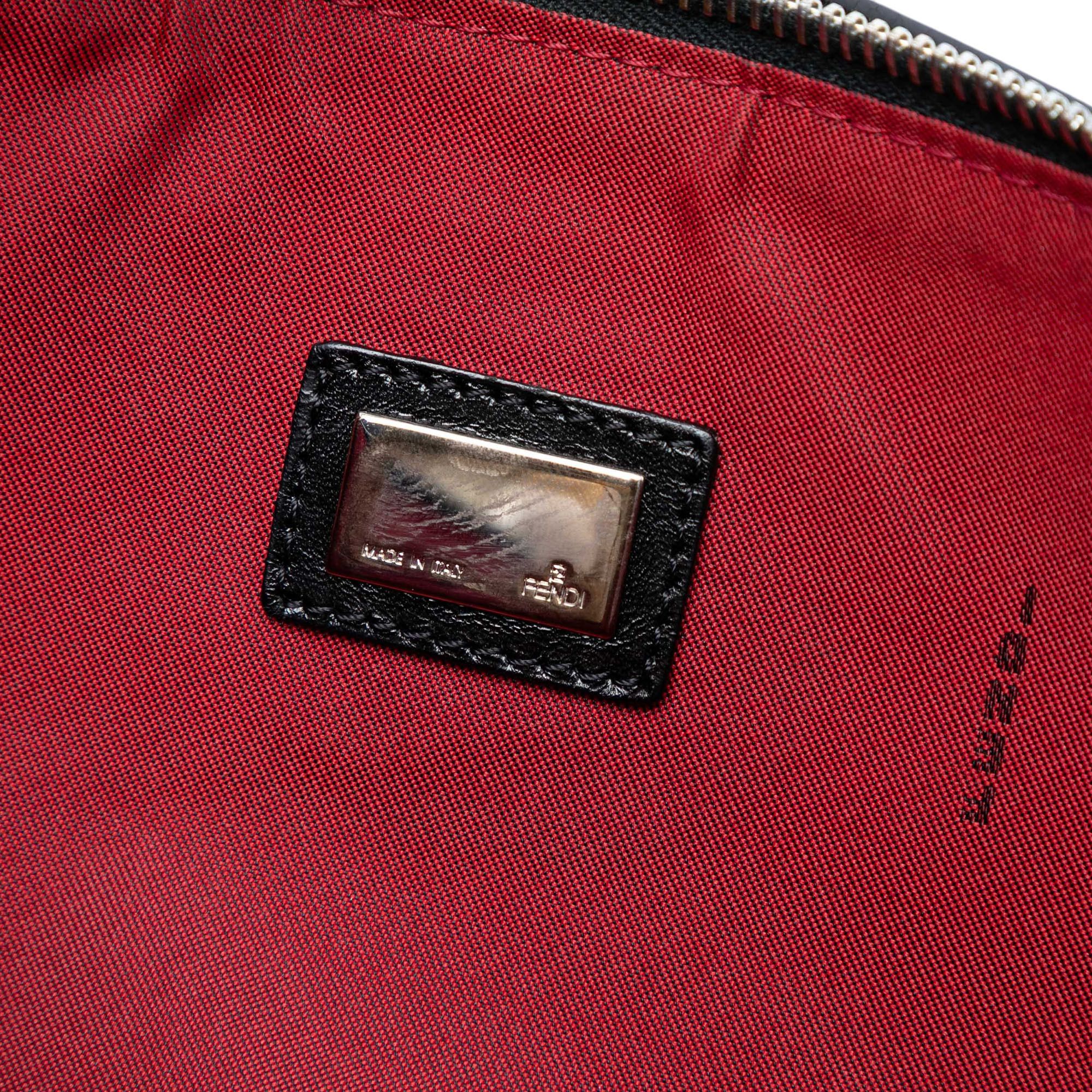Fendi Fendi Zucchino Canvas Pochette Size ONE SIZE - 5 Thumbnail