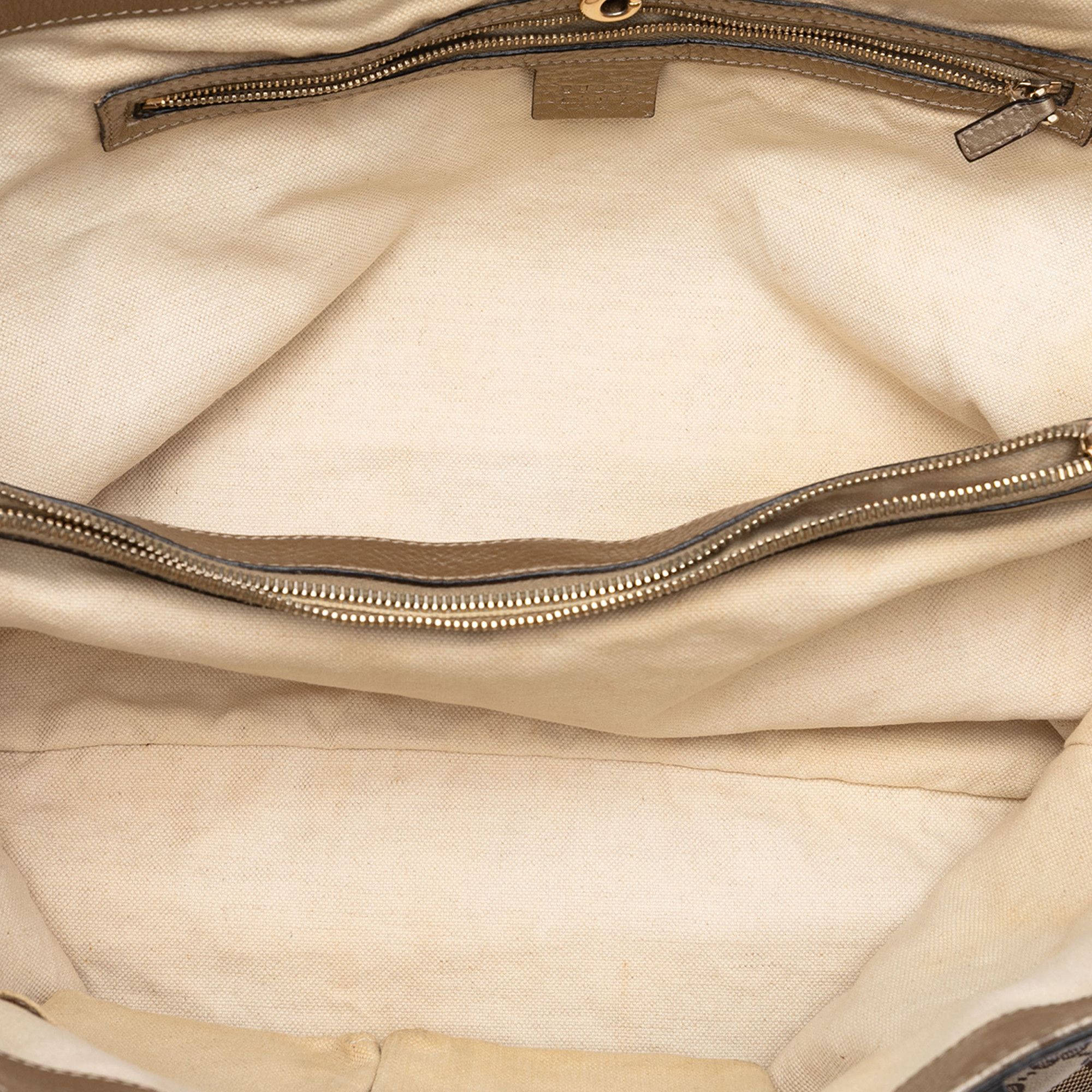 Gucci Gucci Medium GG Canvas Bella Tote Size ONE SIZE - 4 Thumbnail