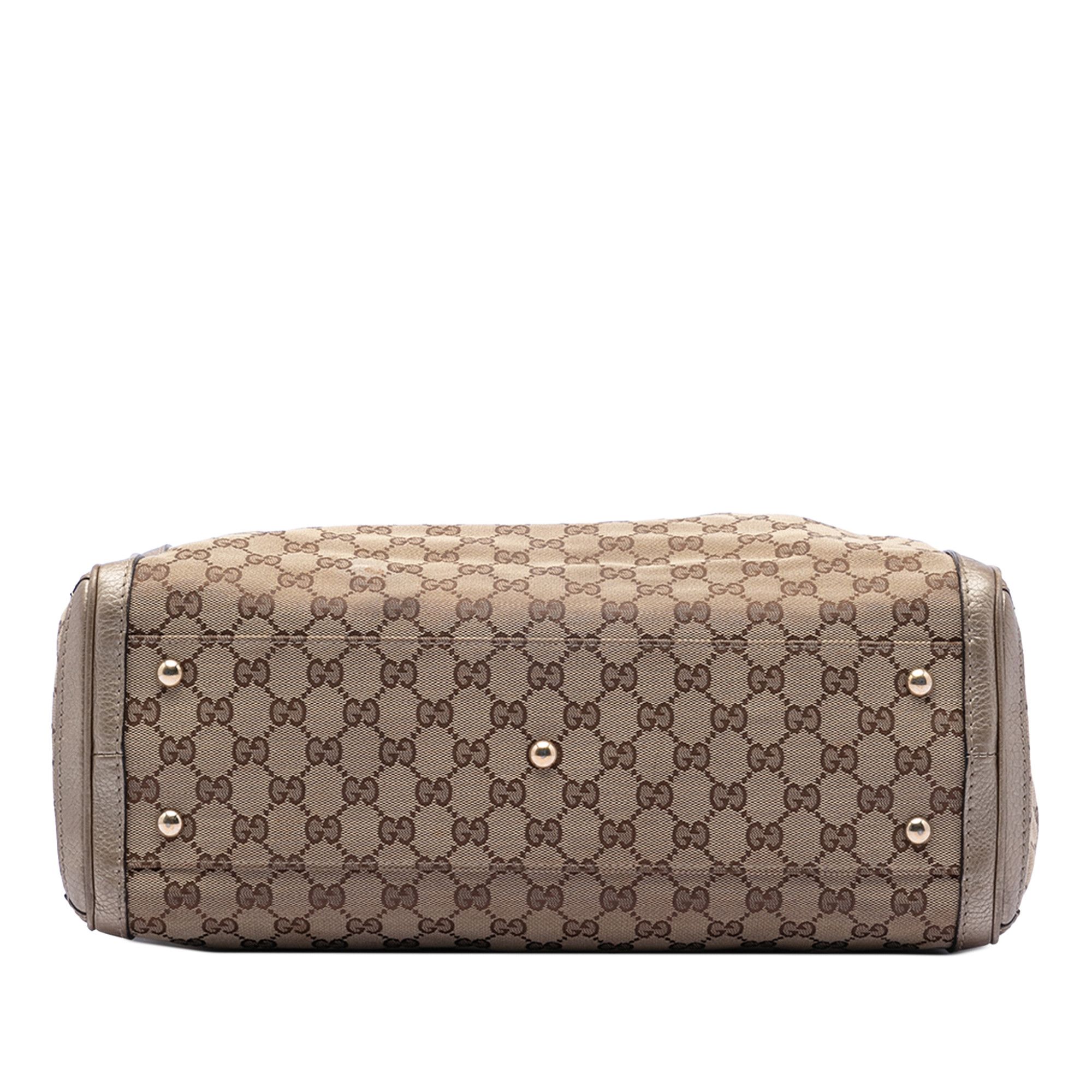 Gucci Gucci Medium GG Canvas Bella Tote Size ONE SIZE - 3 Thumbnail