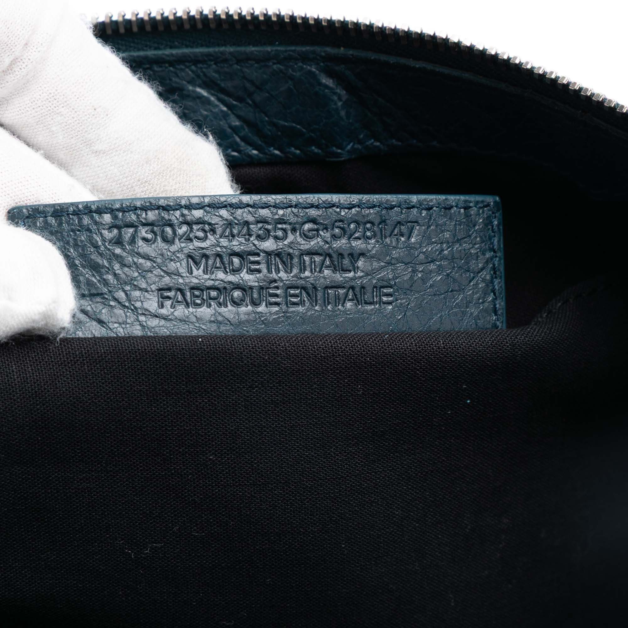 Balenciaga Balenciaga Lambskin Motocross Classic Clip L Clutch Size ONE SIZE - 6 Thumbnail