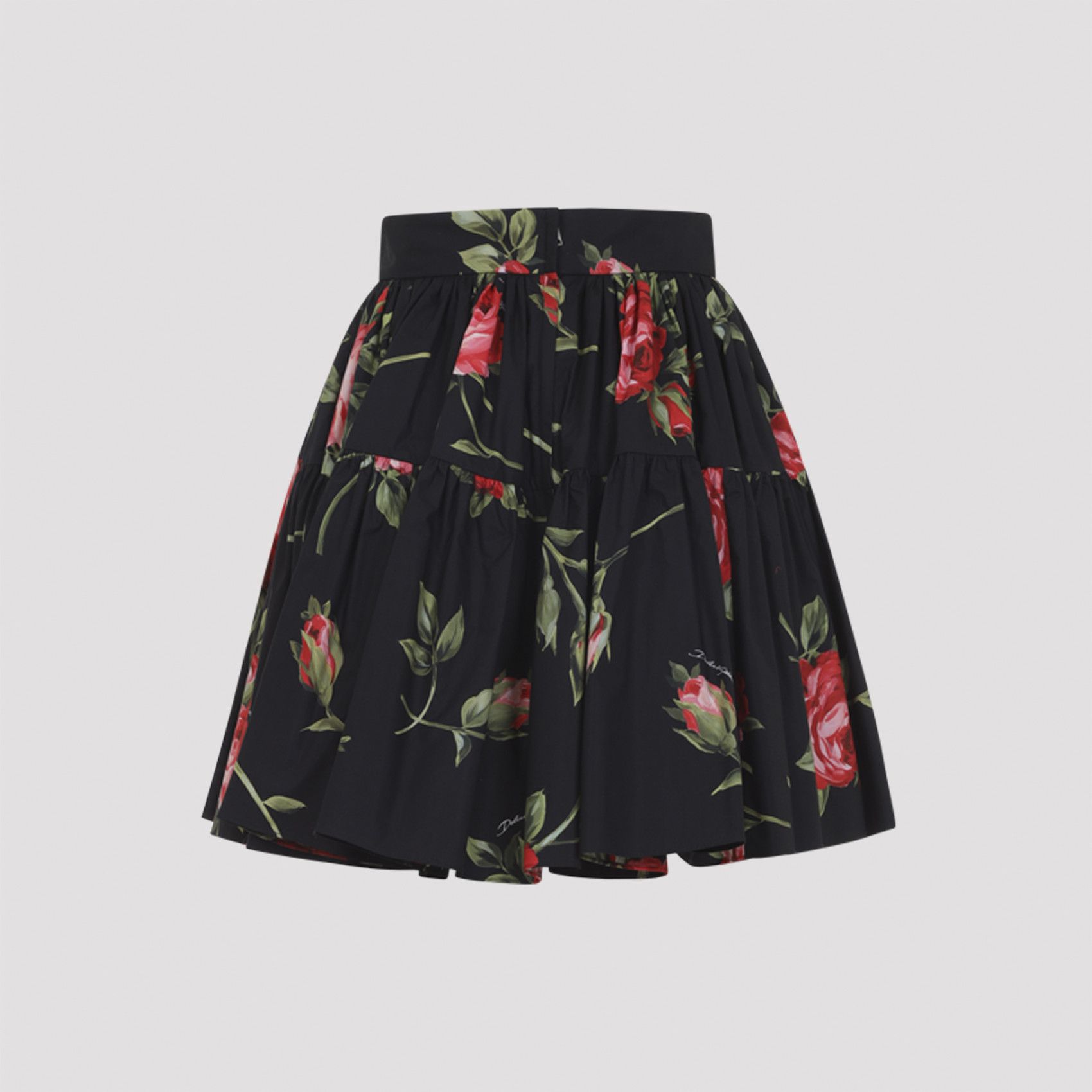 Dolce & Gabbana Dolce & Gabbana Cotton Mini Skirt Size 26" / US 2 / IT 38 - 2 Thumbnail