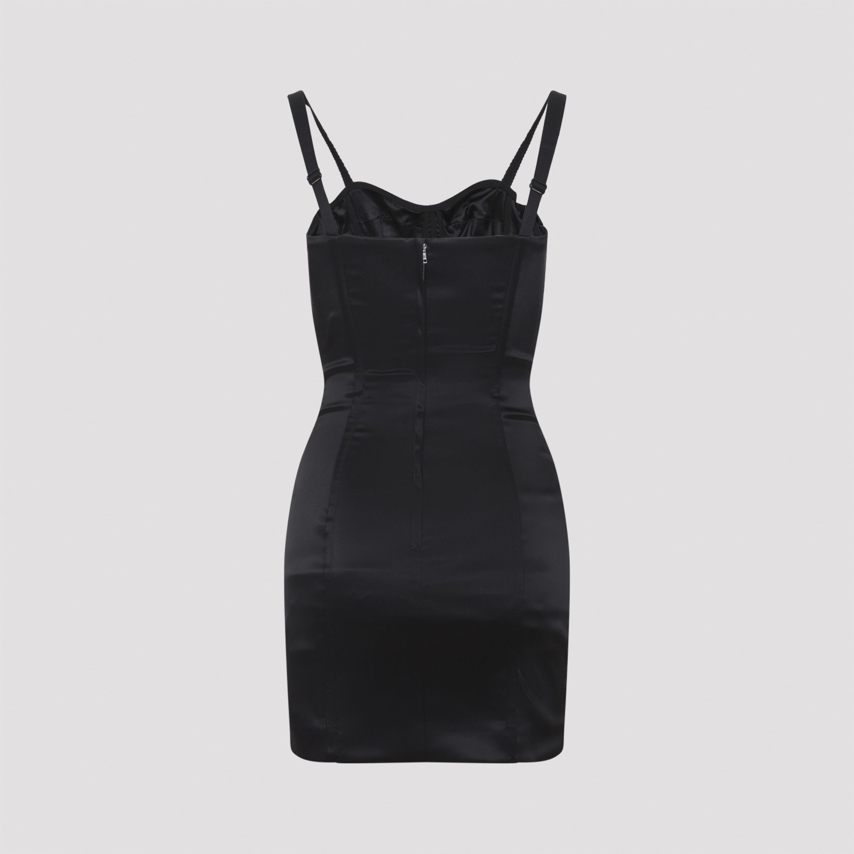 Dolce & Gabbana Dolce & Gabbana Acetate Mini Dress Size S / US 4 / IT 40 - 2 Thumbnail