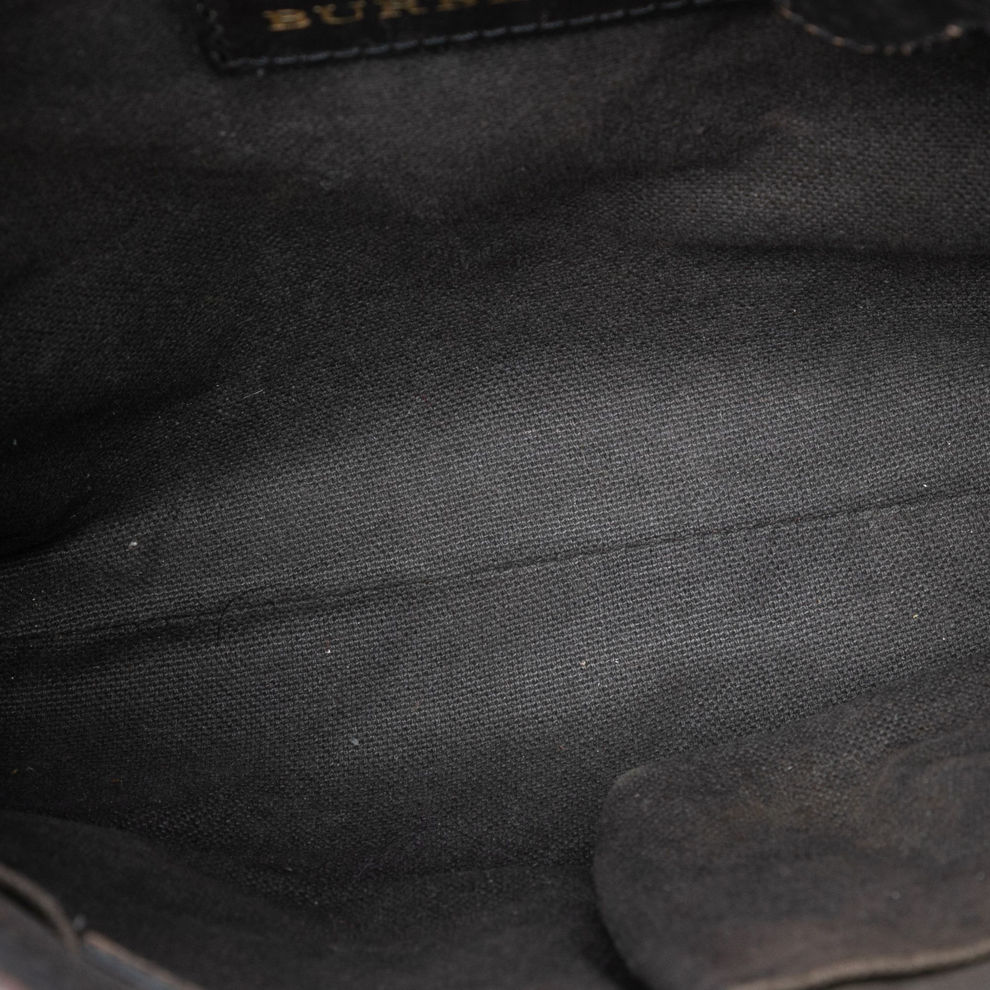Burberry Burberry Haymarket Check Coated Canvas Hartham Crossbody Size ONE SIZE - 4 Thumbnail
