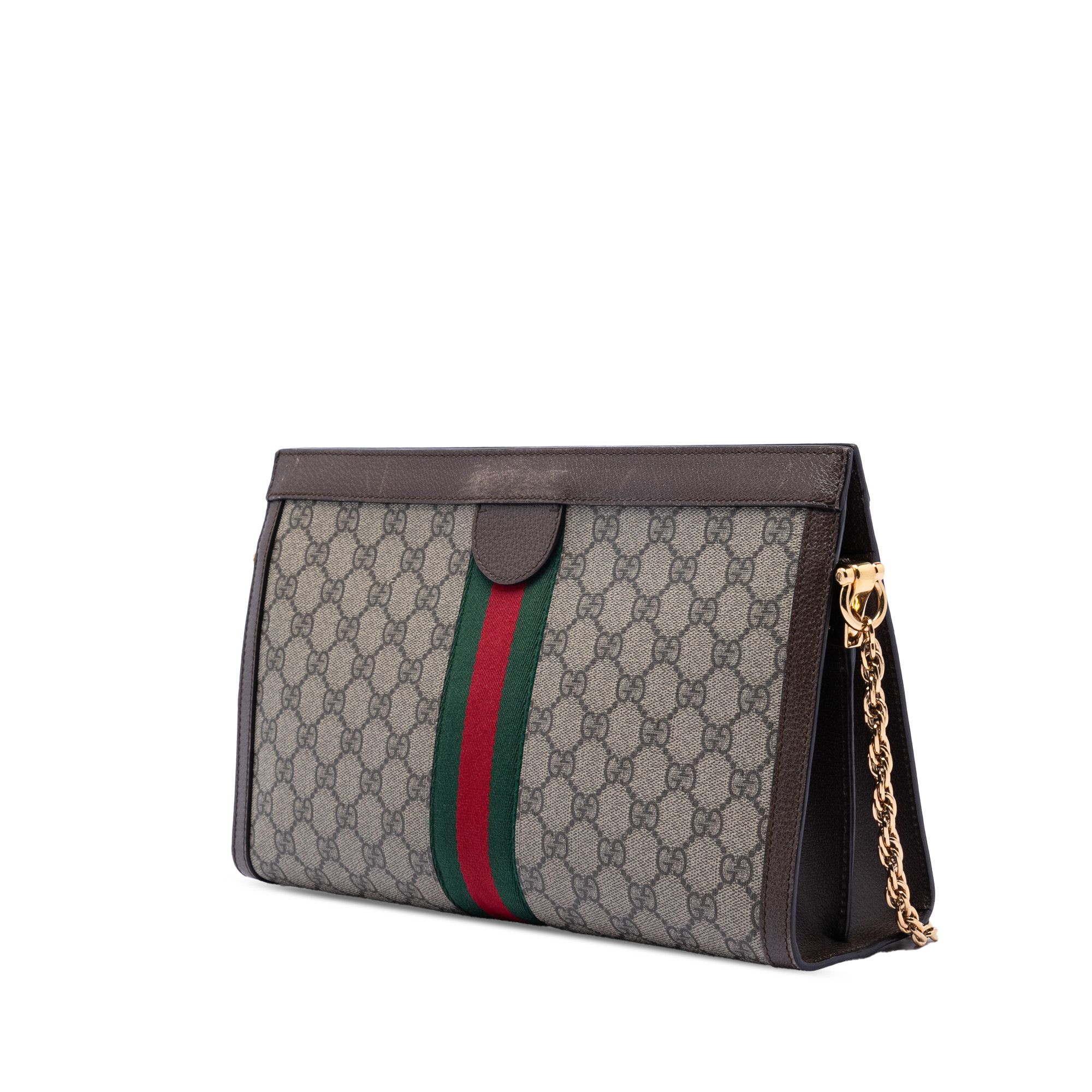 Gucci Gucci Medium GG Supreme Web Ophidia Chain Shoulder Bag Size ONE SIZE - 2 Thumbnail