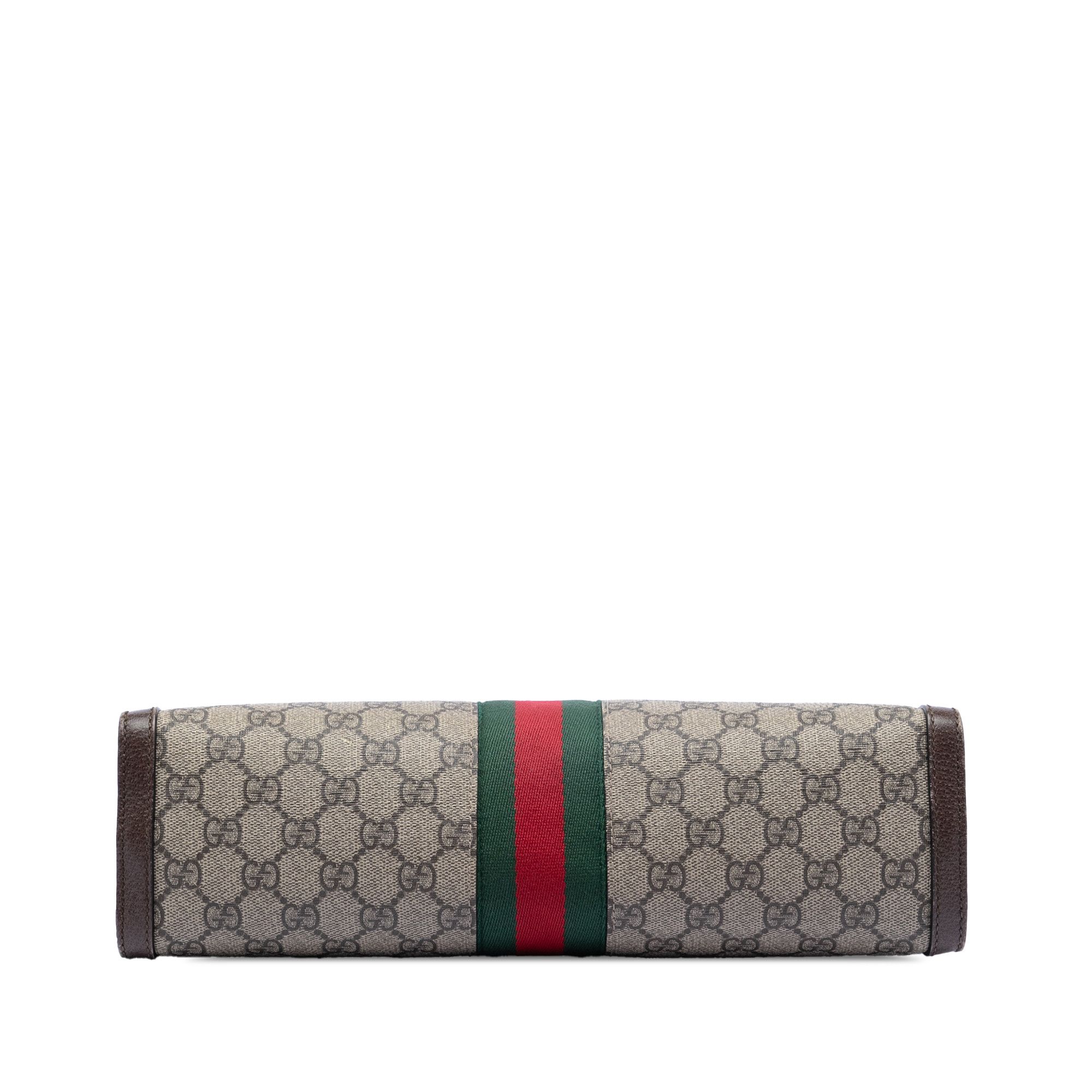 Gucci Gucci Medium GG Supreme Web Ophidia Chain Shoulder Bag Size ONE SIZE - 3 Thumbnail