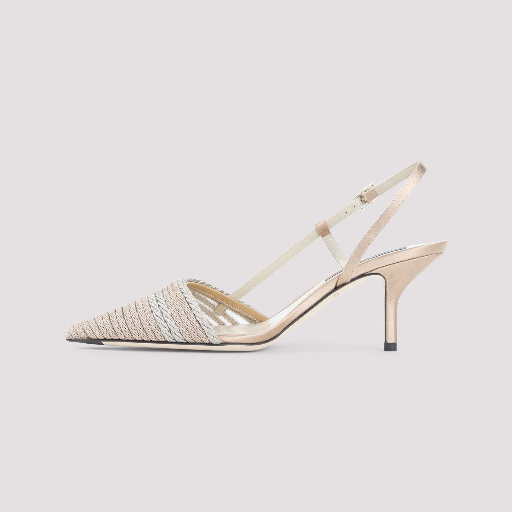 Giorgio Armani Satin Slingback