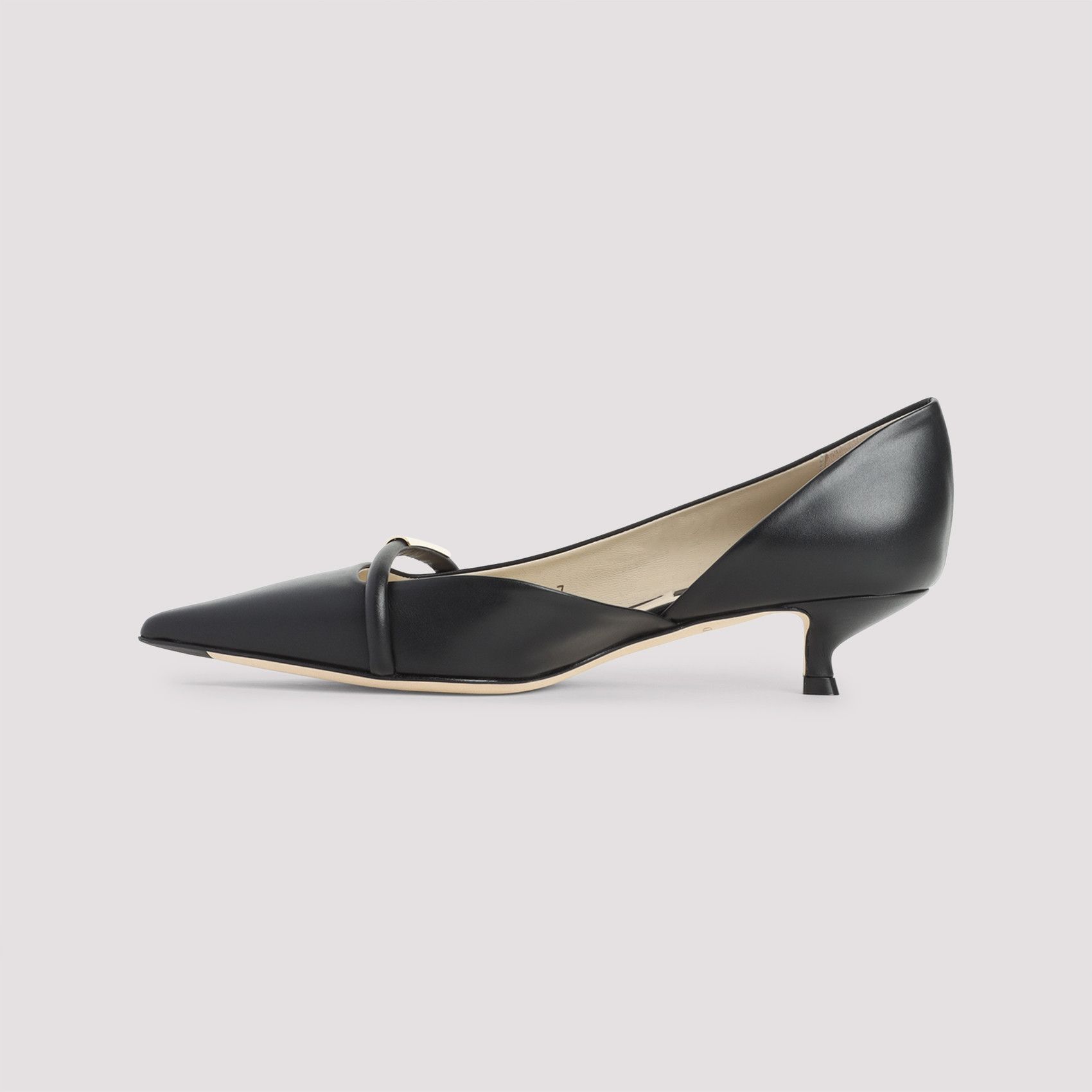 Giorgio Armani Giorgio Armani Leather Court Decollete Size US 8.5 / IT 38.5 - 2 Thumbnail