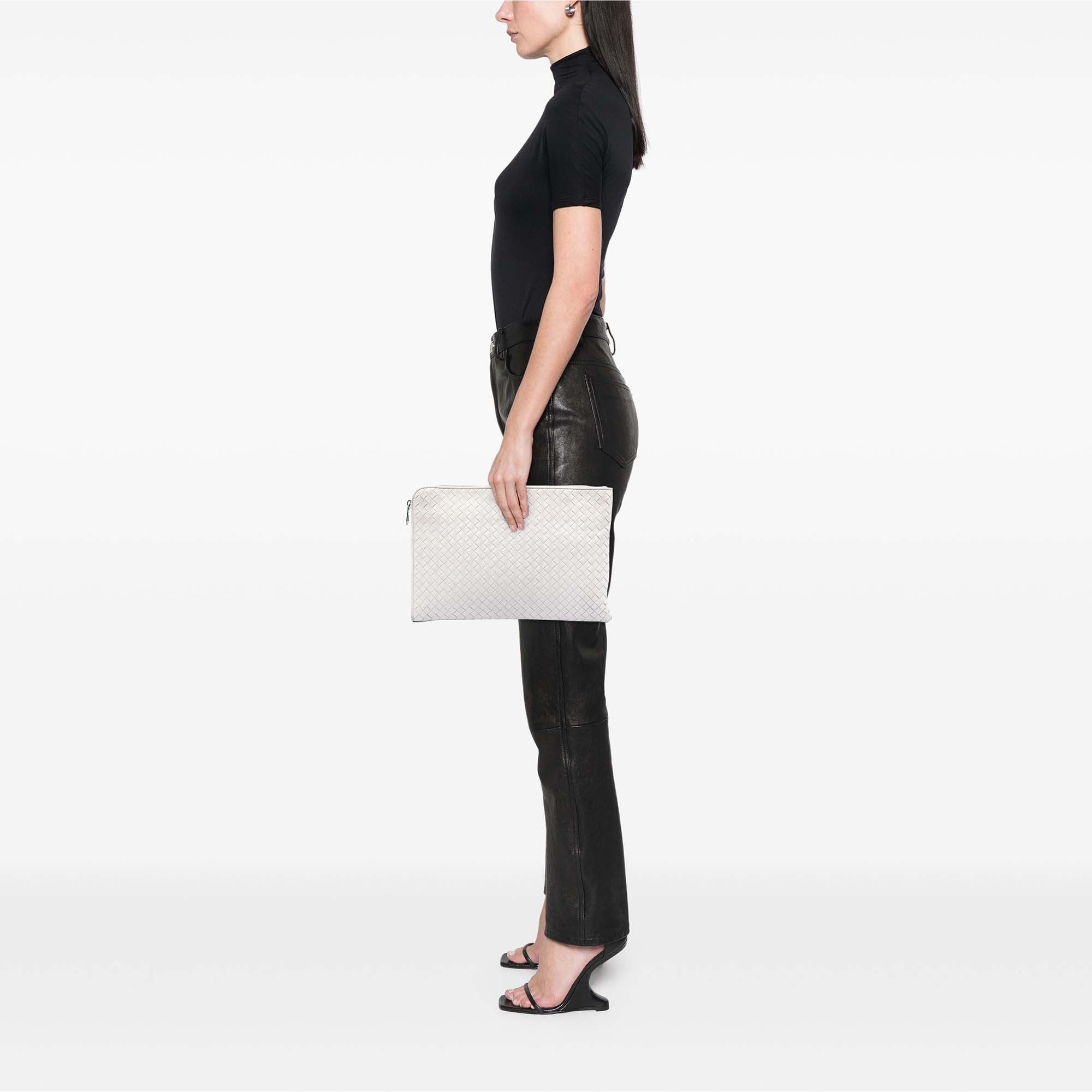 Bottega Veneta Bottega Veneta Nappa Intercciato Clutch Size ONE SIZE - 7 Thumbnail