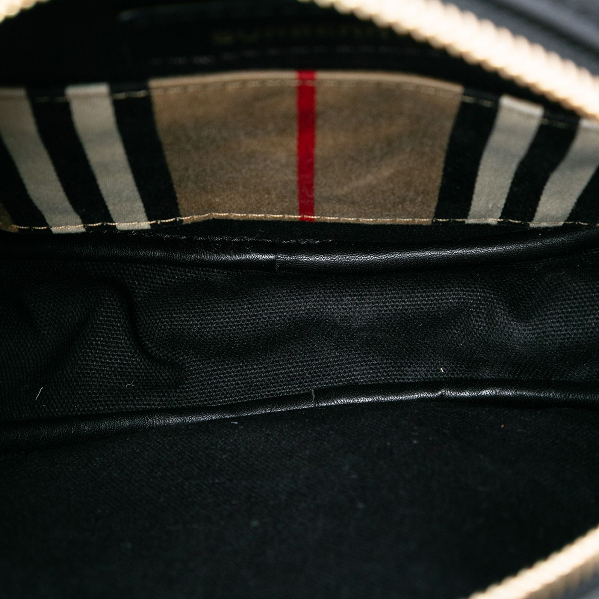 Burberry Burberry Icon Stripe Canvas Louise Crossbody Size ONE SIZE - 4 Thumbnail