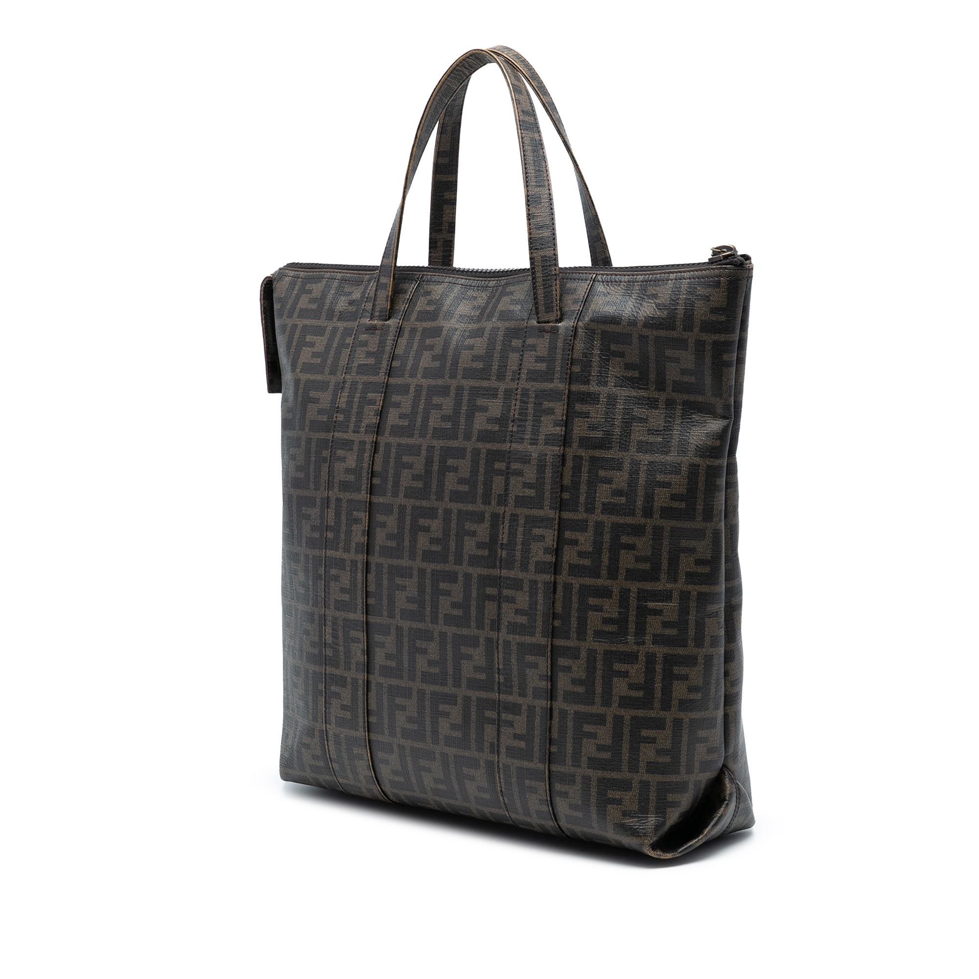Fendi Fendi Zucca Coated Canvas Vertical Tote Size ONE SIZE - 2 Thumbnail