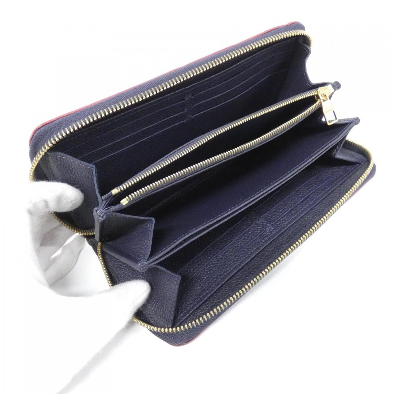 Louis Vuitton Louis Vuitton Louis Vuitton Monogram Empreinte Long Wallet Leather Long Wallet M62121 DUTY FREE for USA Size ONE SIZE - 7 Thumbnail
