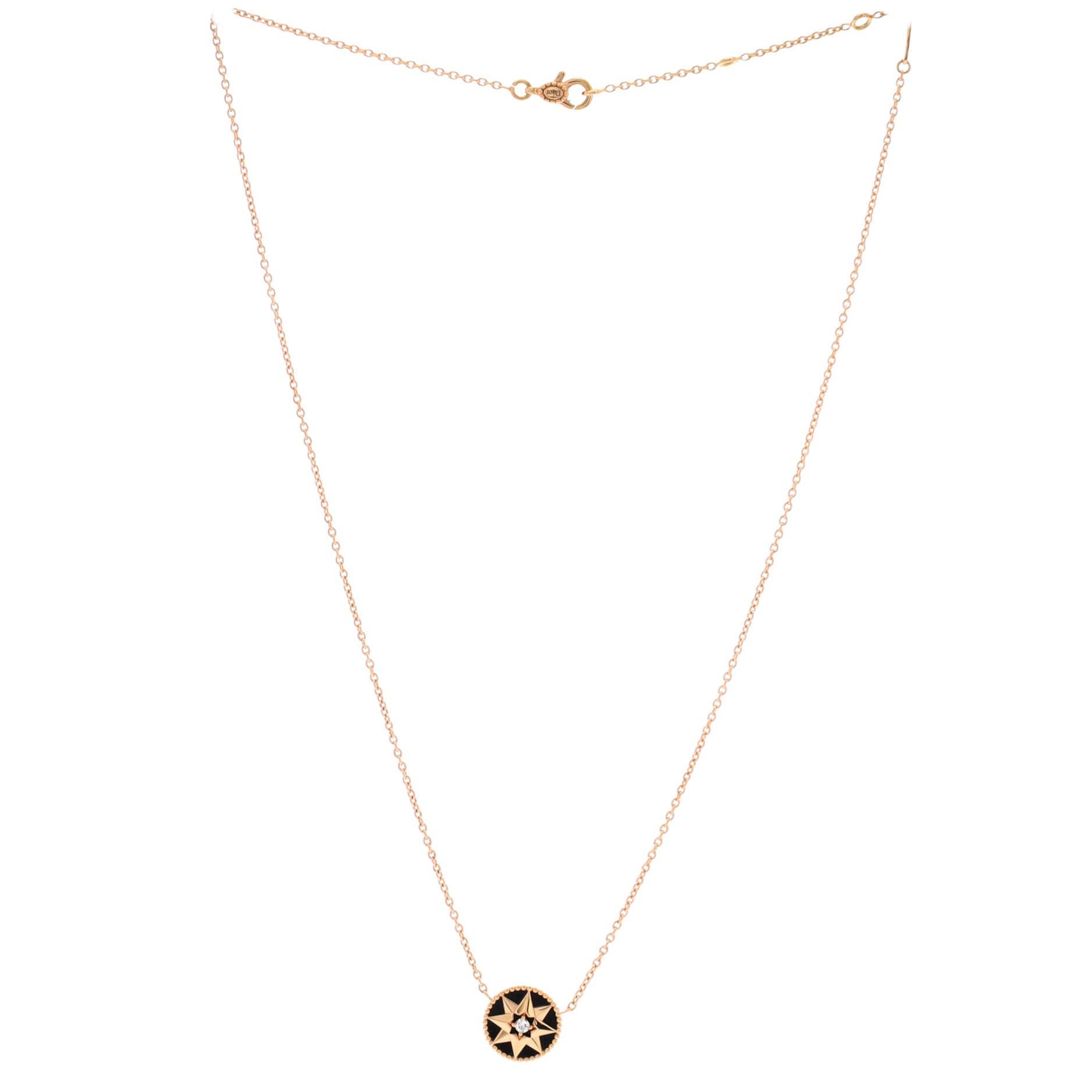 Dior Rose des Vents Pendant Necklace Size ONE SIZE - 3 Thumbnail