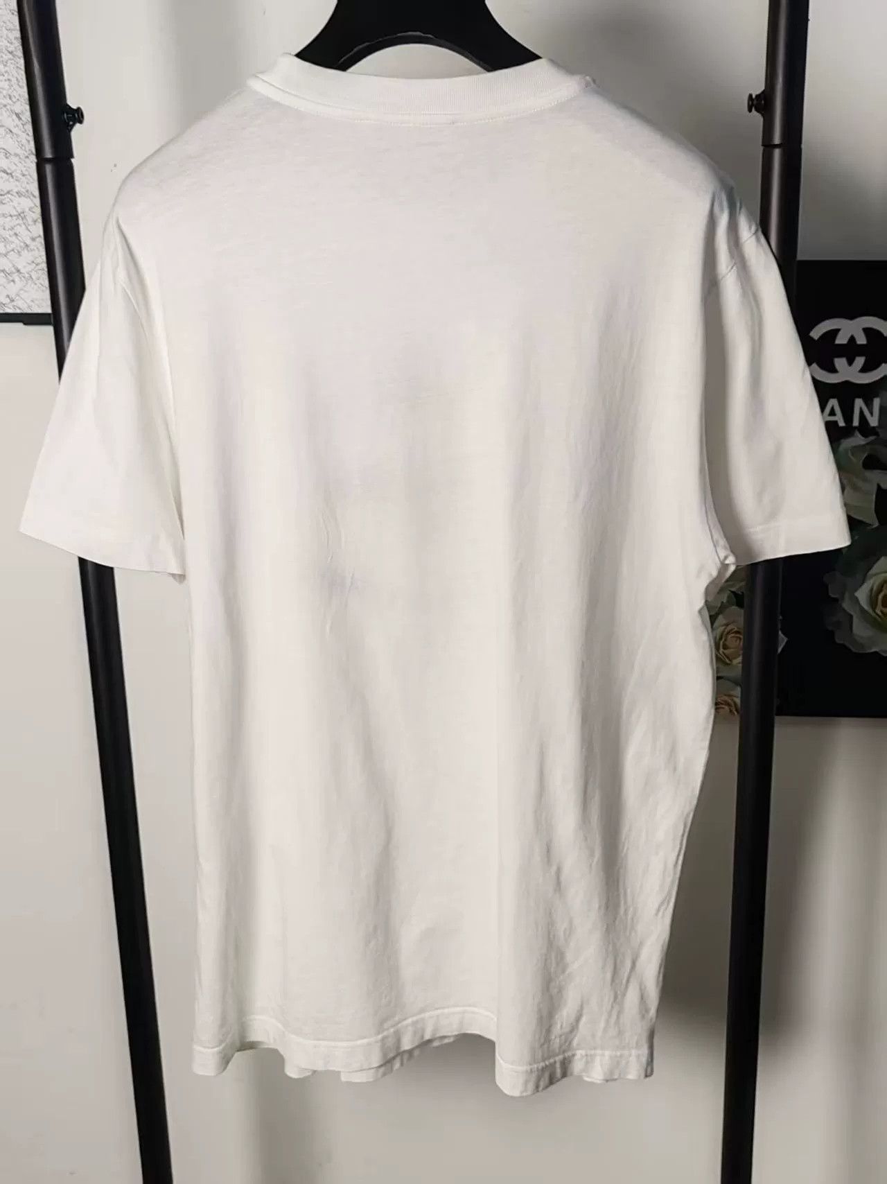 Prada Prada Embroidered Logo Short Sleeve Tee Size US M / EU 48-50 / 2 - 2 Thumbnail