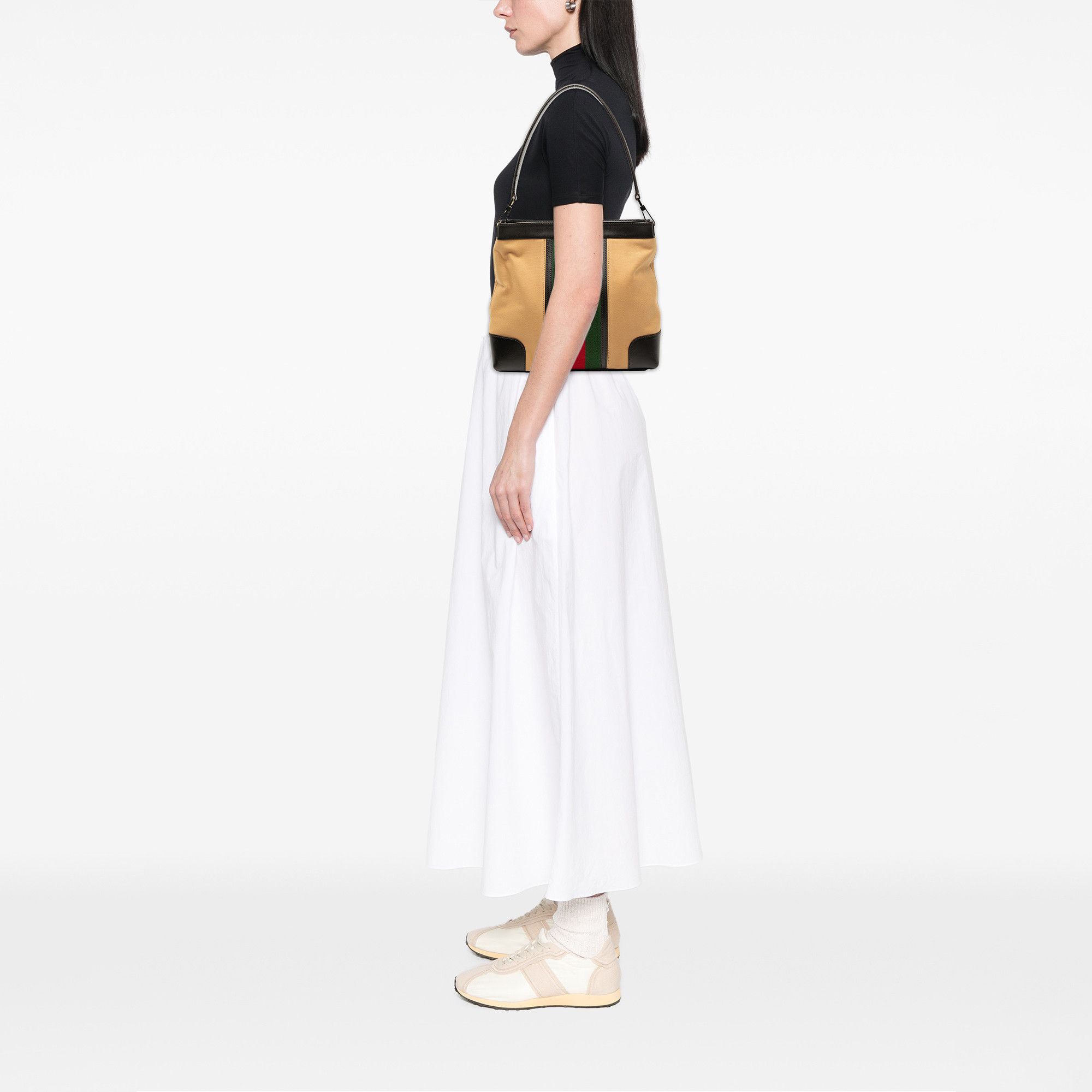 Gucci Gucci Canvas Web Shoulder Bag Size ONE SIZE - 7 Thumbnail