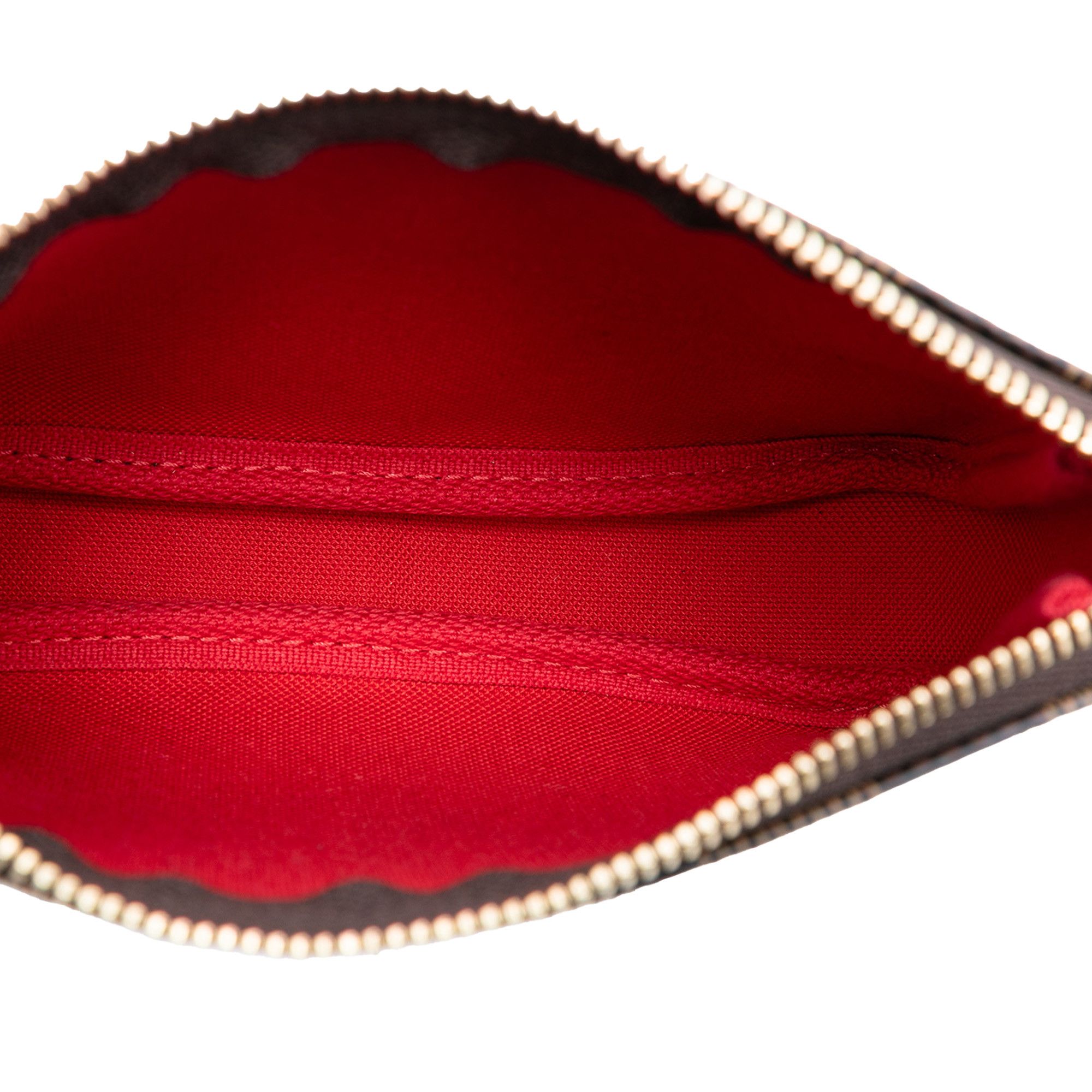 Louis Vuitton Louis Vuitton Damier Ebene Mini Pochette Accessoires Size ONE SIZE - 4 Thumbnail