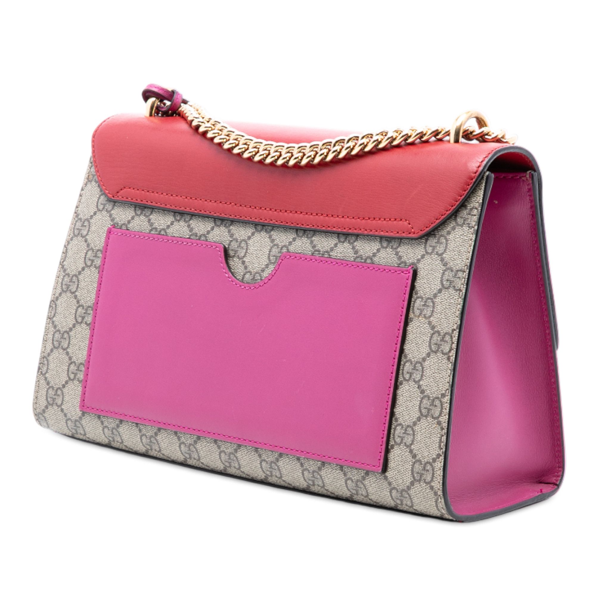 Gucci Gucci Medium GG Supreme Padlock Shoulder Bag Size ONE SIZE - 2 Thumbnail