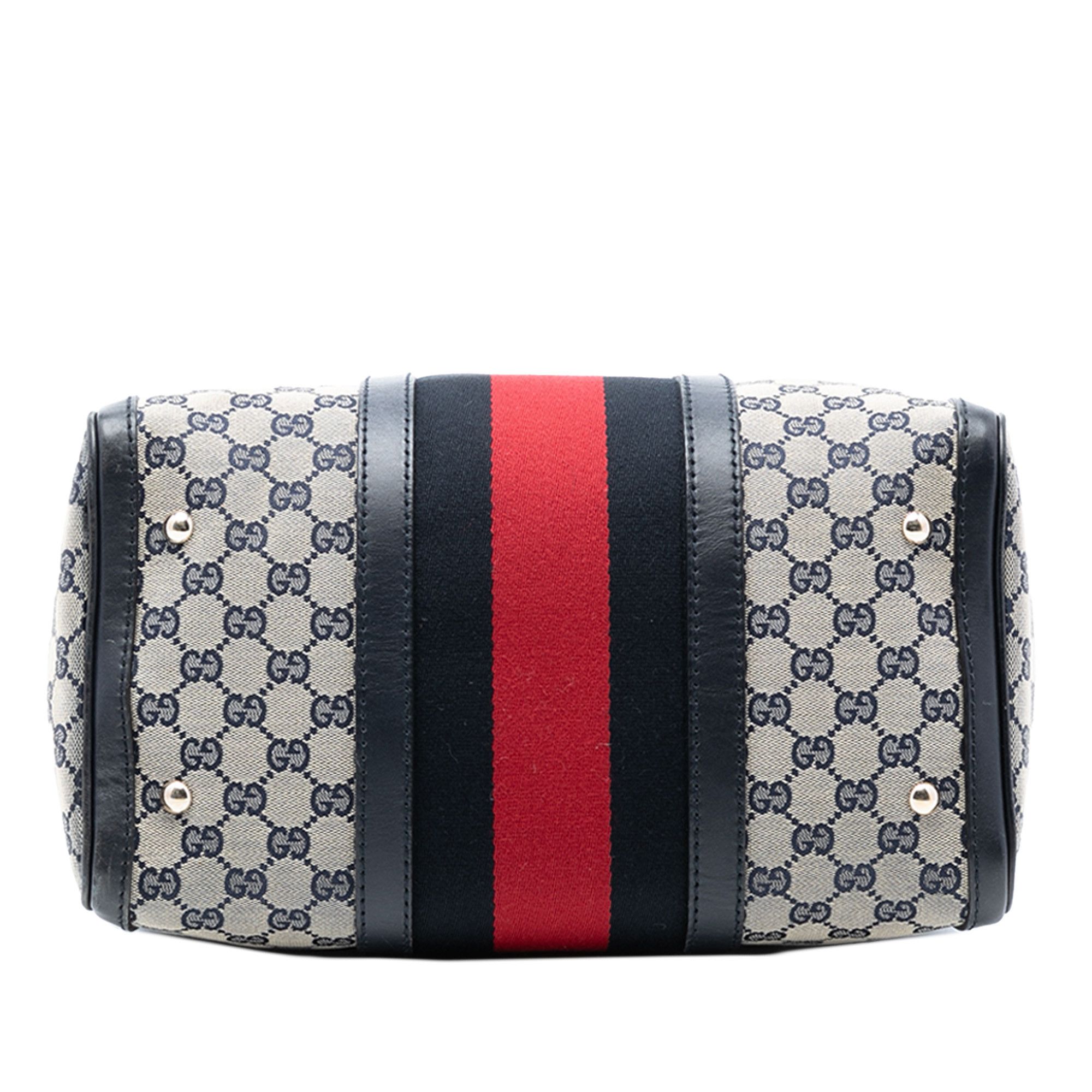 Gucci Gucci Medium GG Canvas Web Joy Boston Bag Size ONE SIZE - 3 Thumbnail