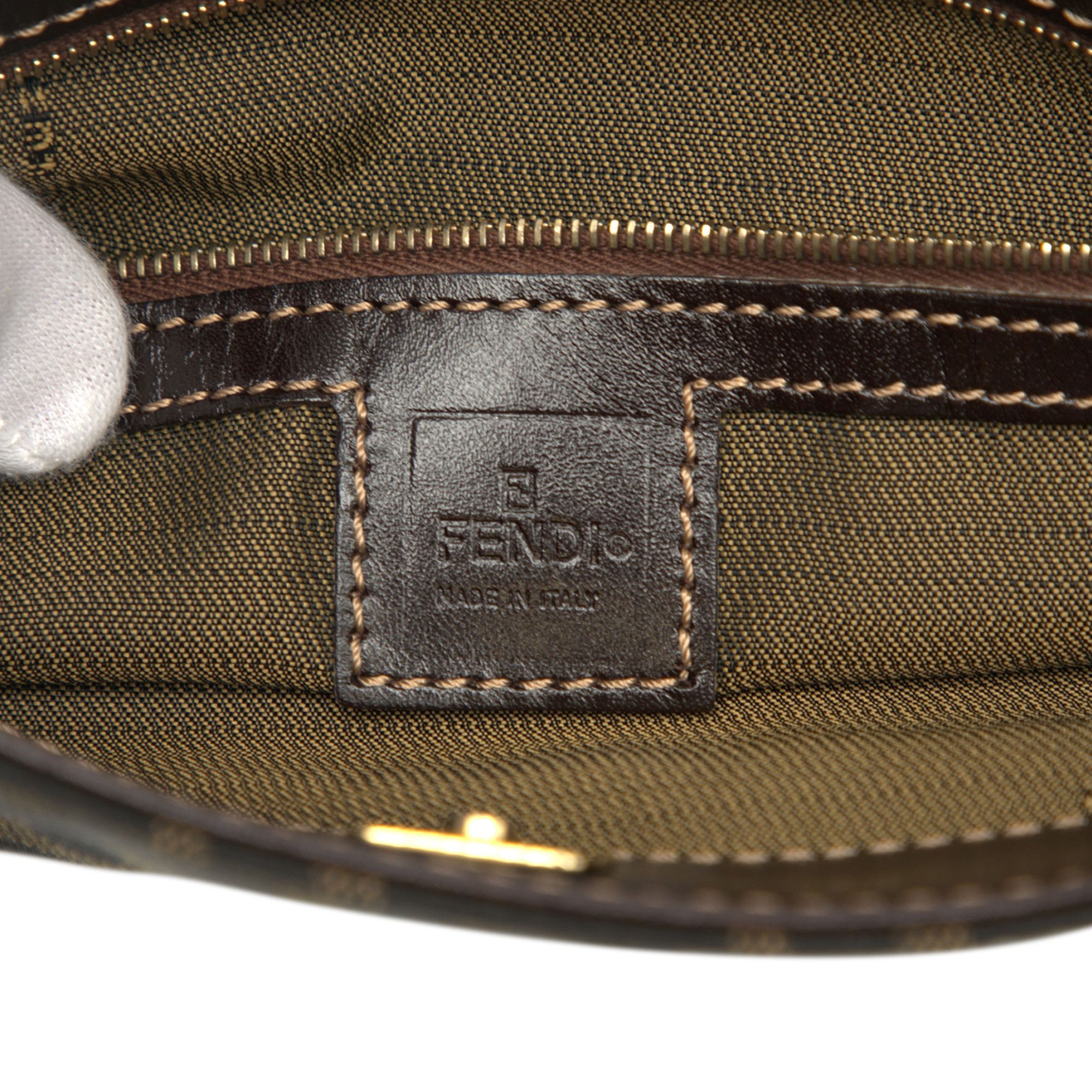 Fendi Fendi Zucca Canvas Shoulder Bag Size ONE SIZE - 5 Thumbnail