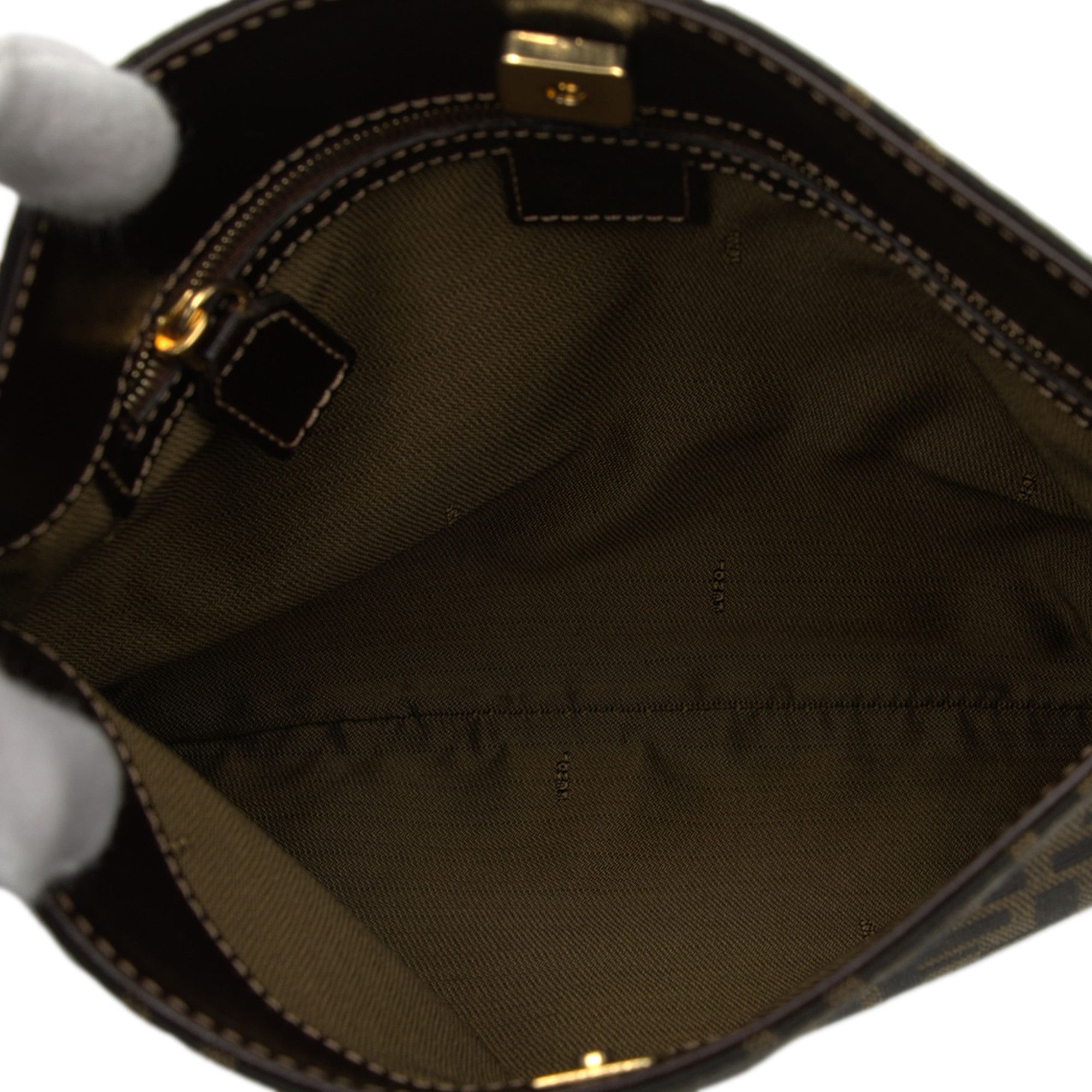 Fendi Fendi Zucca Canvas Shoulder Bag Size ONE SIZE - 4 Thumbnail