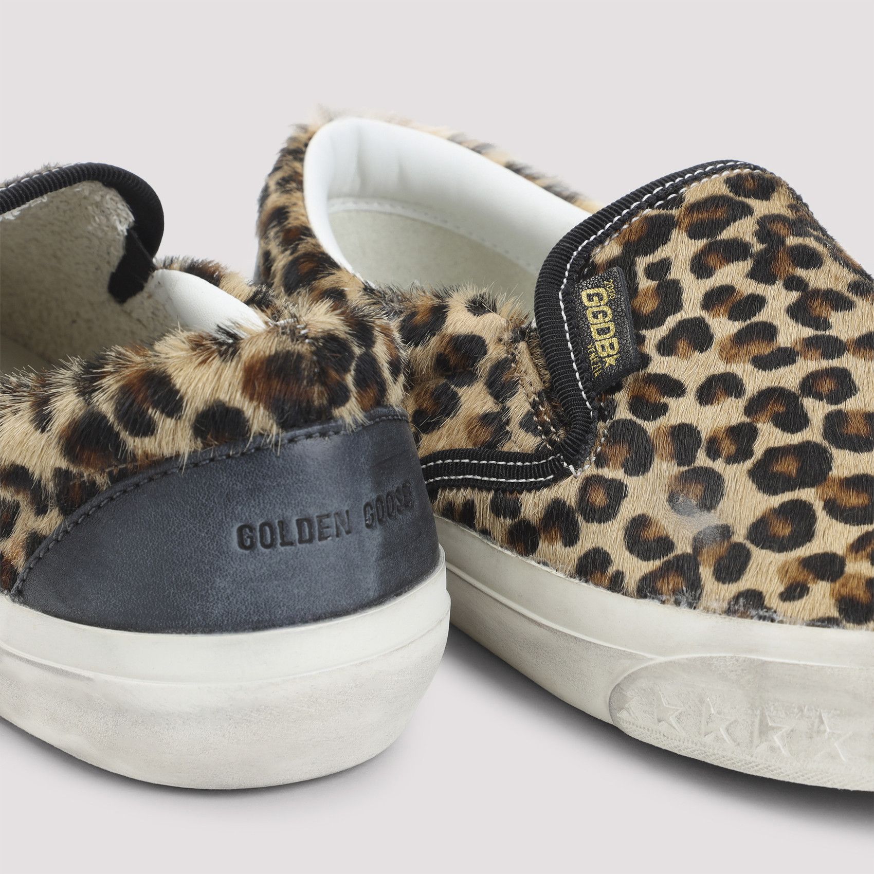 Golden Goose Golden Goose Leopard Slip-On Sneakers Size US 8 / IT 38 - 4 Thumbnail