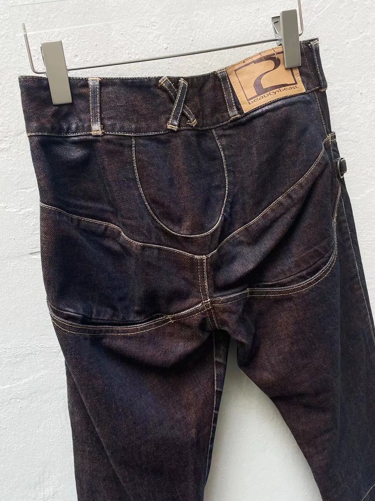 Beauty Beast Beauty Beast 3D Cut Denim Pants Size US 30 / EU 46 - 6 Thumbnail