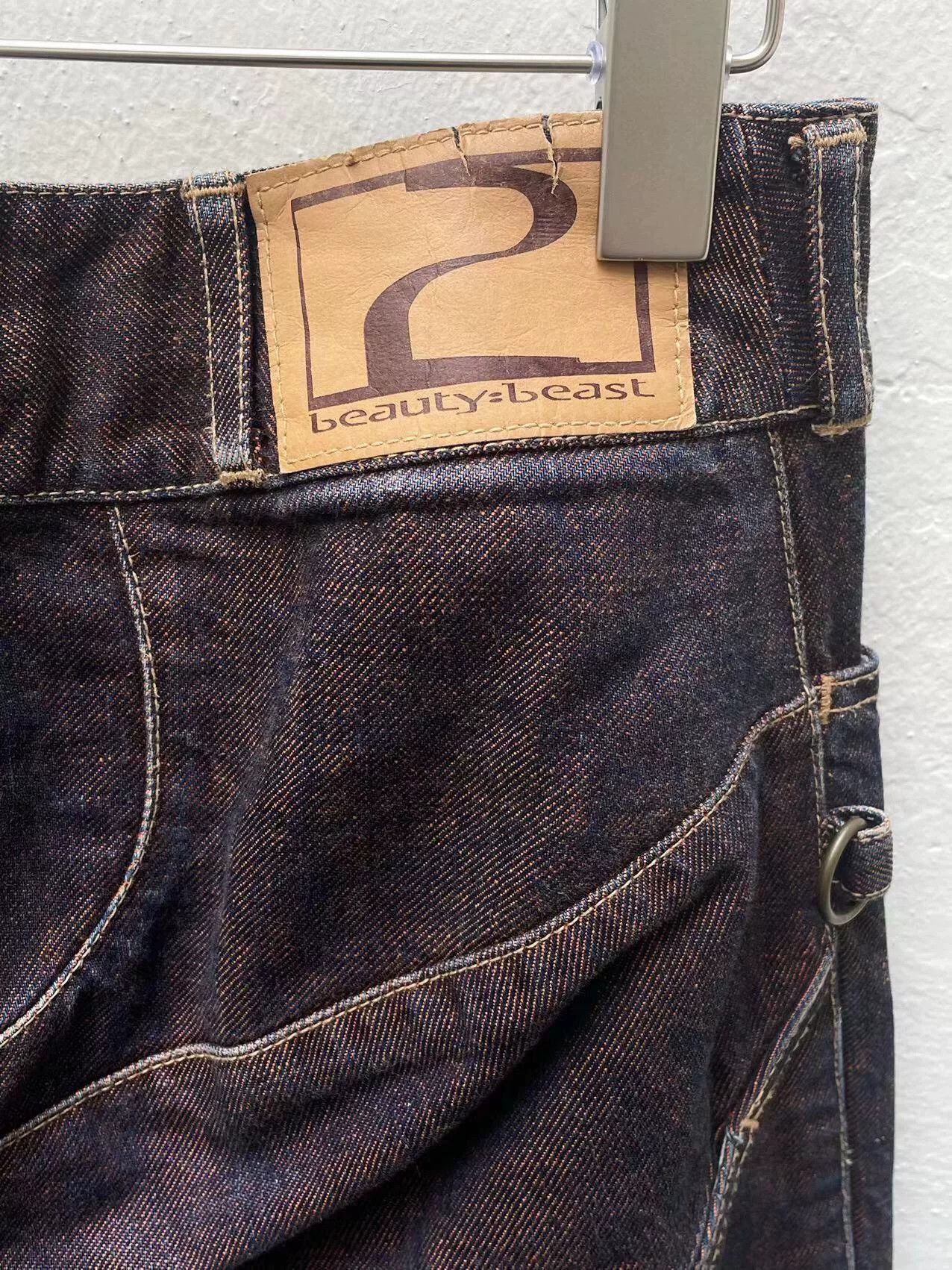 Beauty Beast Beauty Beast 3D Cut Denim Pants Size US 30 / EU 46 - 7 Thumbnail