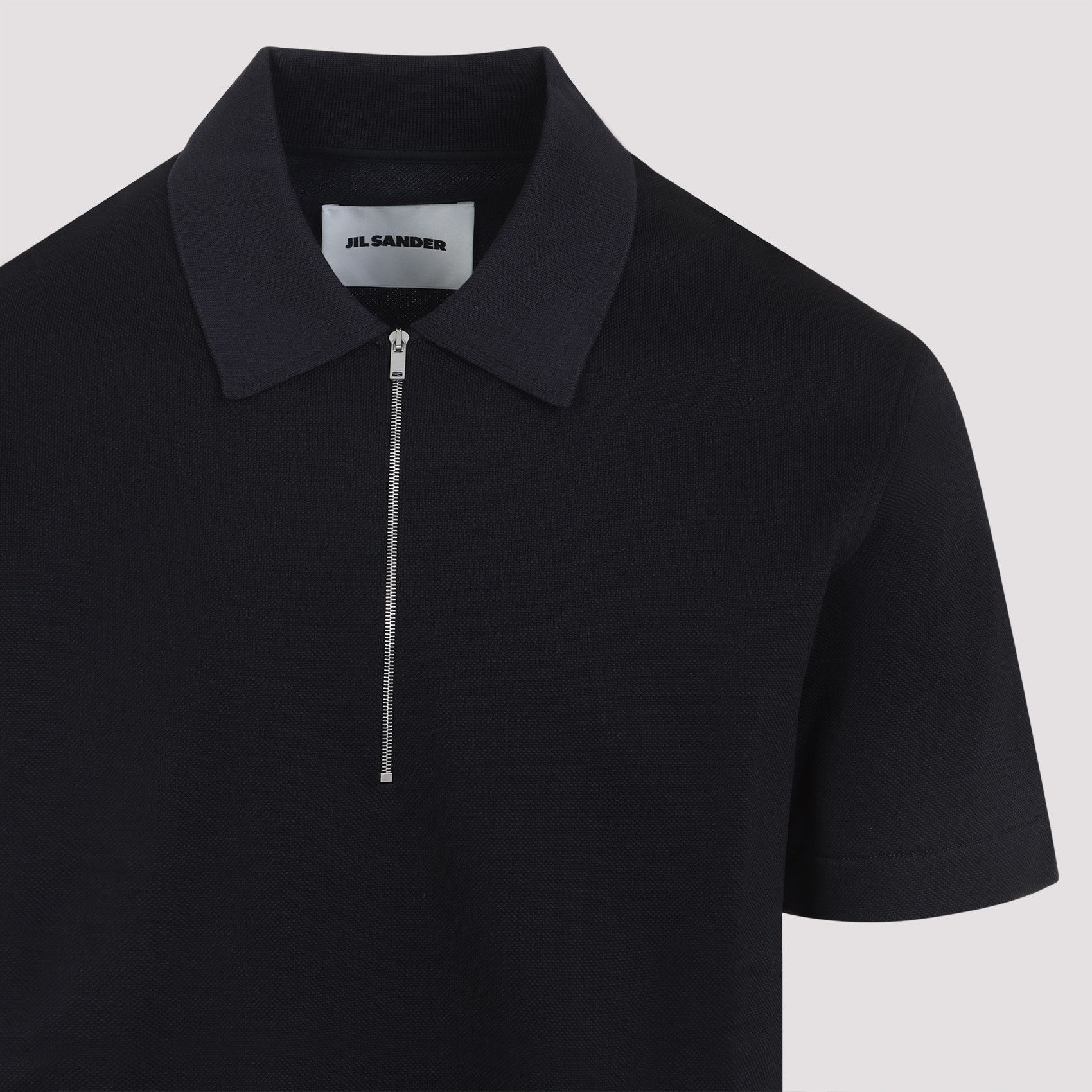Jil Sander Jil Sander Knitted Collar Polo Size US L / EU 52-54 / 3 - 3 Thumbnail