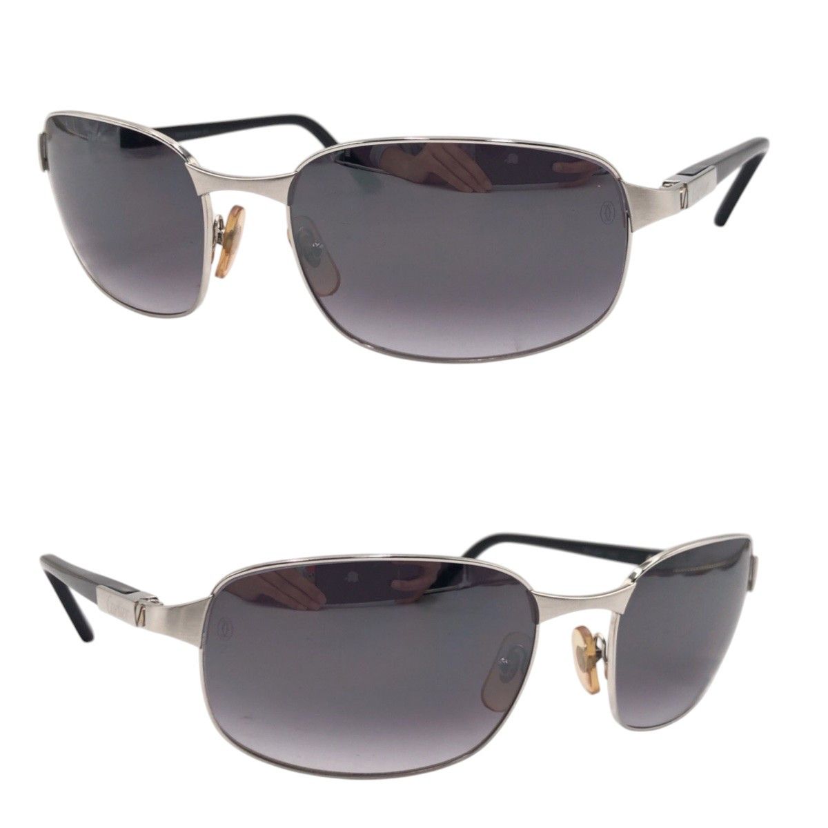 Cartier Cartier Cartier Santos Sunglasses Plastic / Synthetic Glasses DUTY FREE for USA Size ONE SIZE - 5 Thumbnail