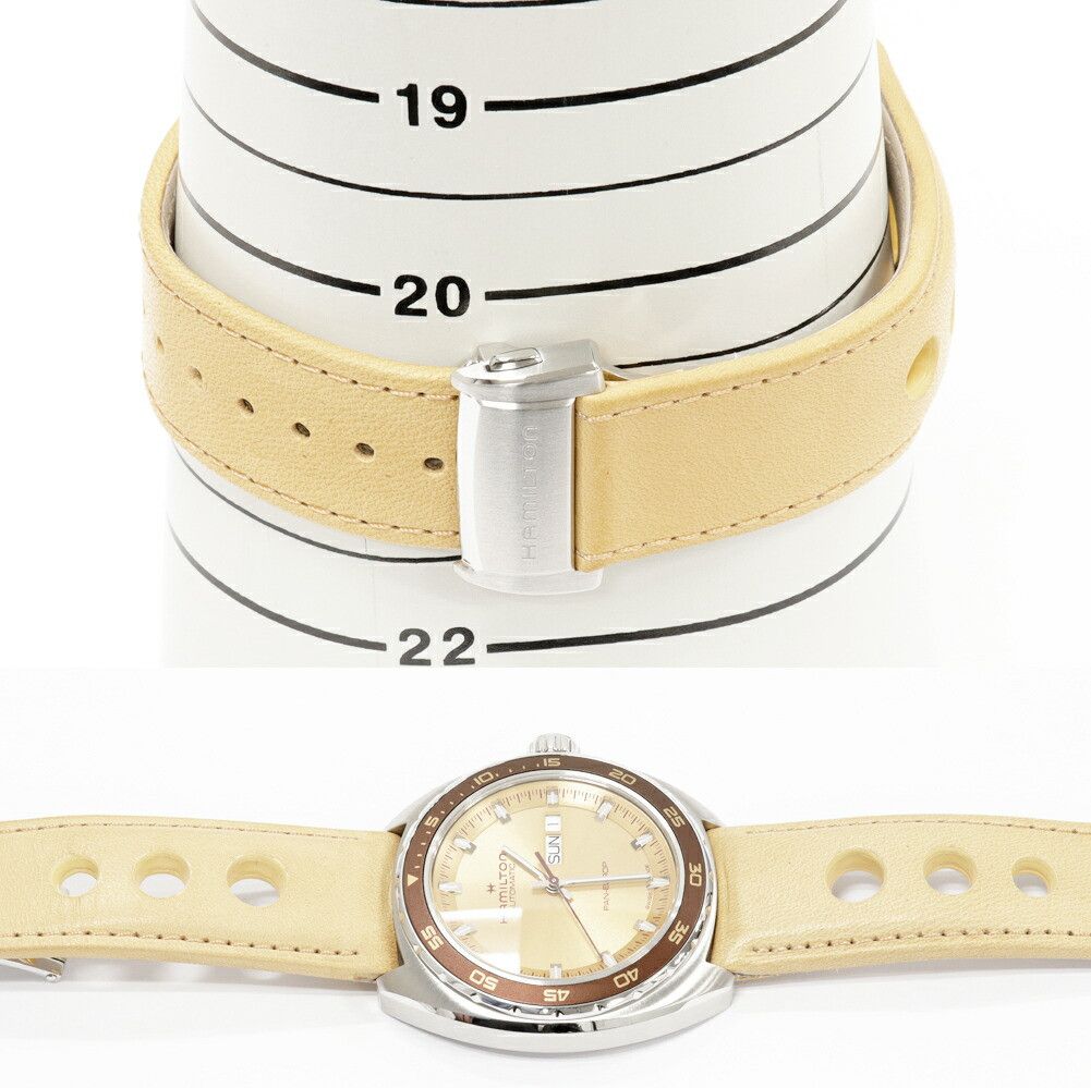 Hamilton Hamilton Hamilton American Classic Pan Europ Stainless Steel Watch Metal Automatic H35435820 DUTY FREE for USA Size ONE SIZE - 5 Thumbnail