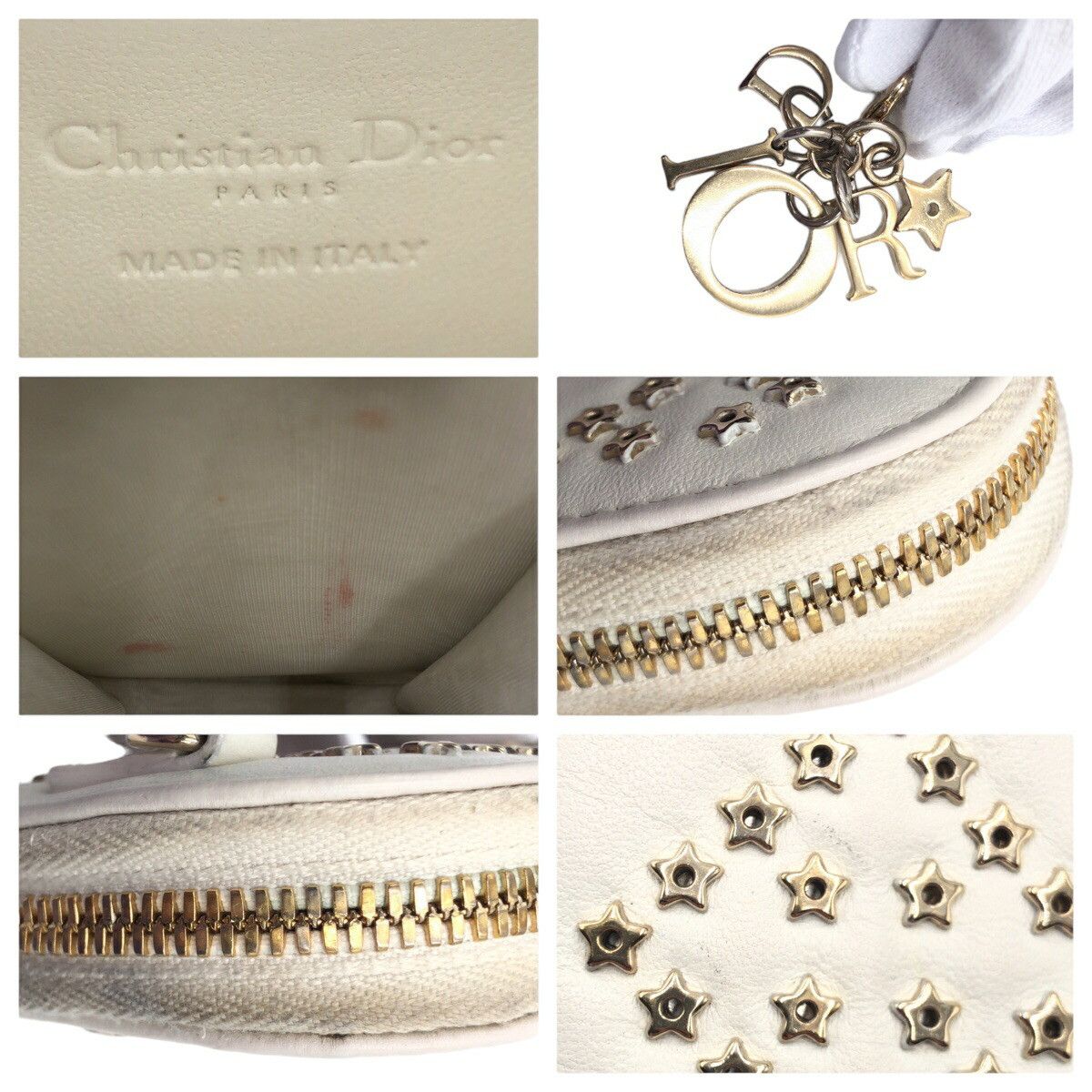 Dior Dior Dior Lady Dior Leather Phone Pouch Leather Phonecase S0872BNHB DUTY FREE for USA Size ONE SIZE - 4 Thumbnail