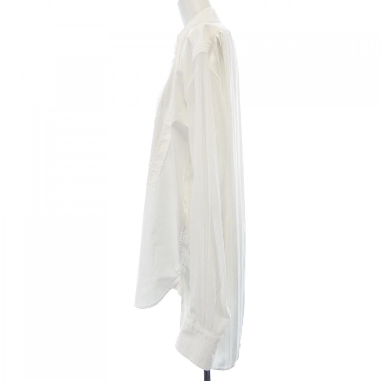 Loewe Loewe Loewe Asymmetry Shirt Textile Dress Shirt S2109222SU DUTY FREE for USA Size ONE SIZE - 7 Thumbnail