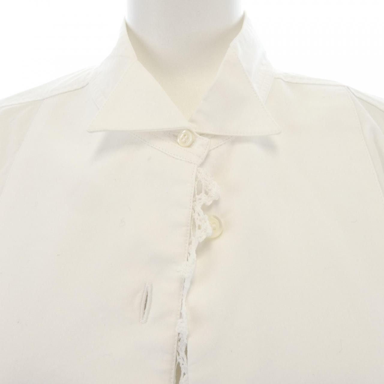 Loewe Loewe Loewe Asymmetry Shirt Textile Dress Shirt S2109222SU DUTY FREE for USA Size ONE SIZE - 5 Thumbnail