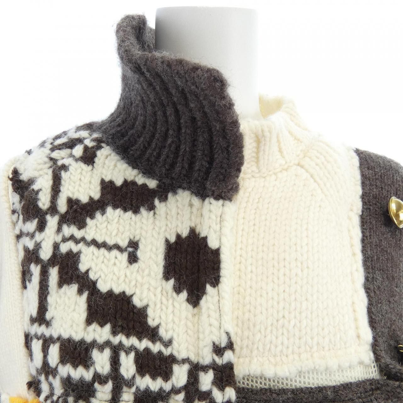 Sacai Sacai Sacai Knitwear Textile Tops 22-06284 DUTY FREE for USA Size ONE SIZE - 5 Thumbnail