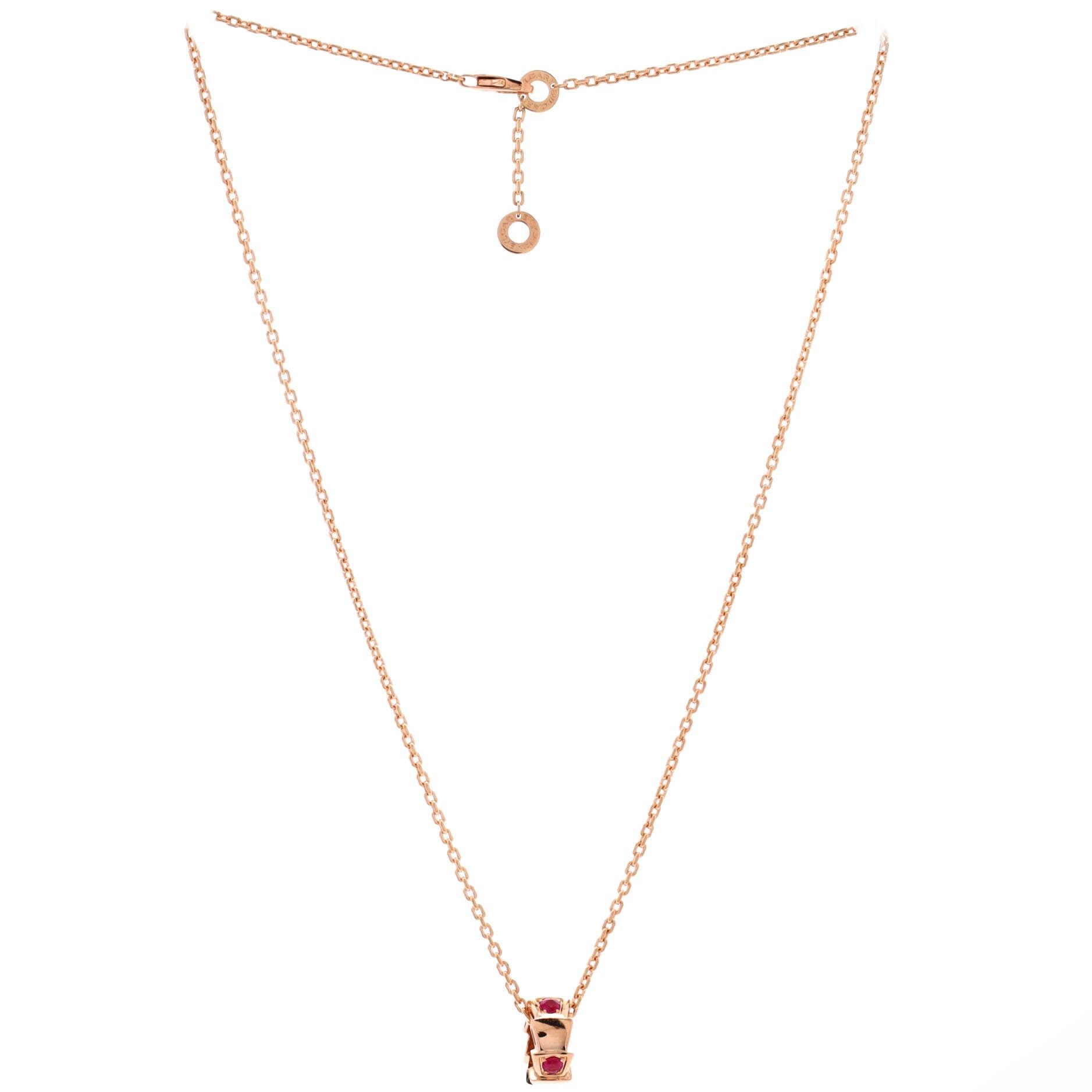 Bvlgari Serpenti Viper Pendant Necklace Size ONE SIZE - 2 Thumbnail