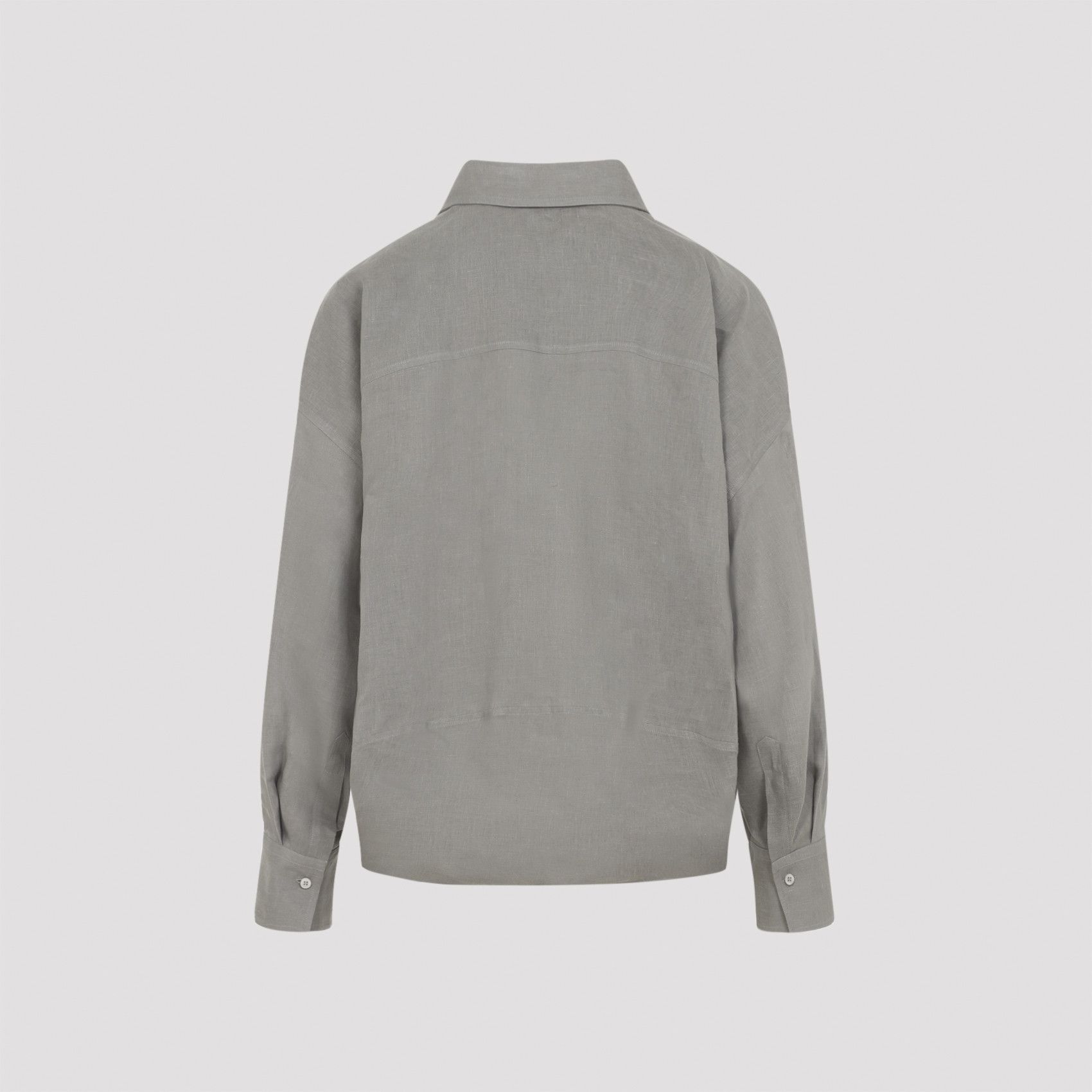 Brunello Cucinelli Brunello Cucinelli Linen Blouse Size M / US 6-8 / IT 42-44 - 2 Thumbnail