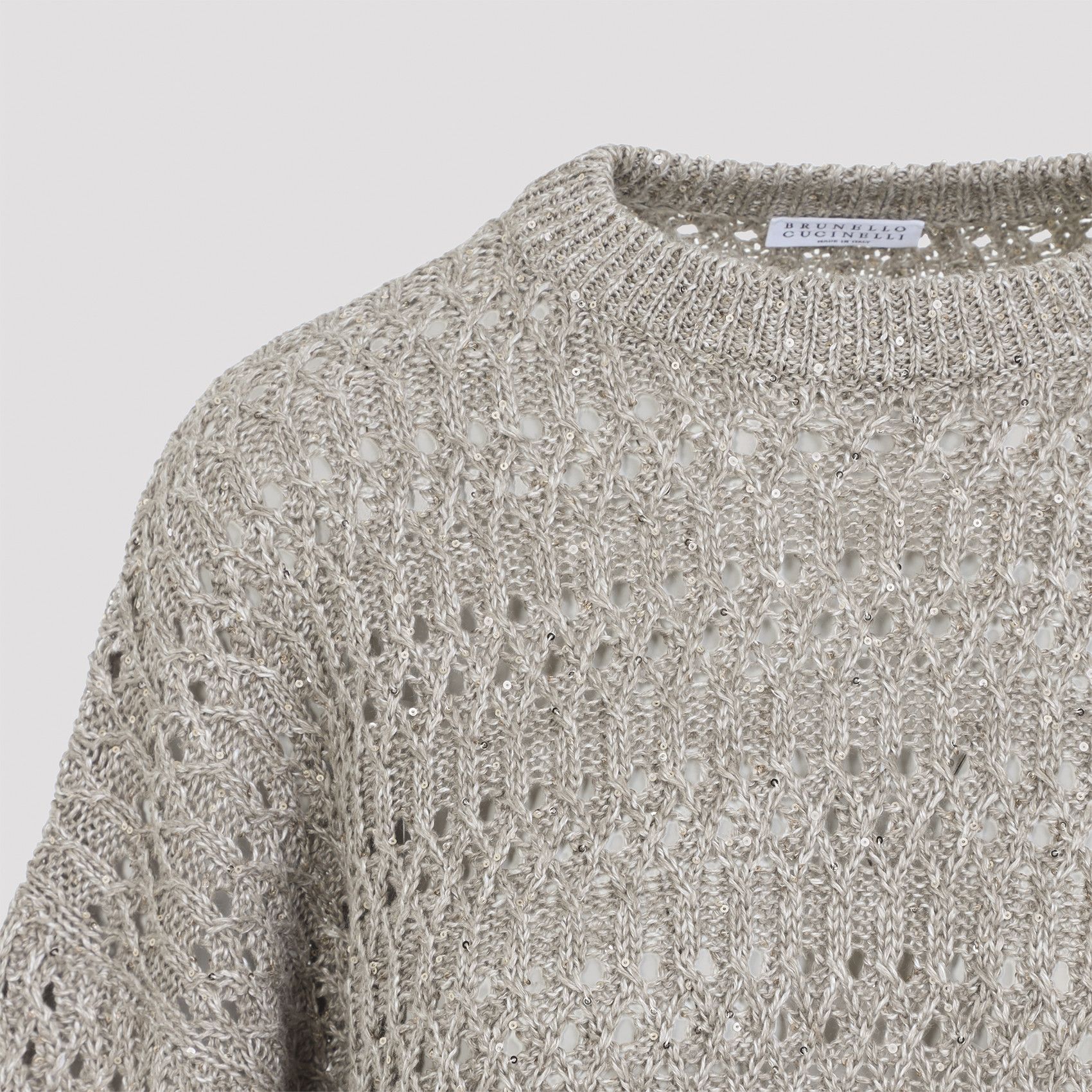 Brunello Cucinelli Brunello Cucinelli Linen Sweater Size S / US 4 / IT 40 - 3 Thumbnail