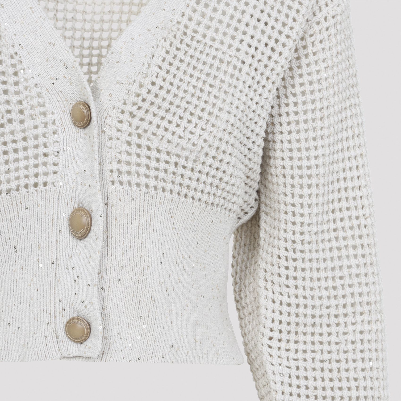 Brunello Cucinelli Brunello Cucinelli Cotton Cardigan Size M / US 6-8 / IT 42-44 - 4 Thumbnail