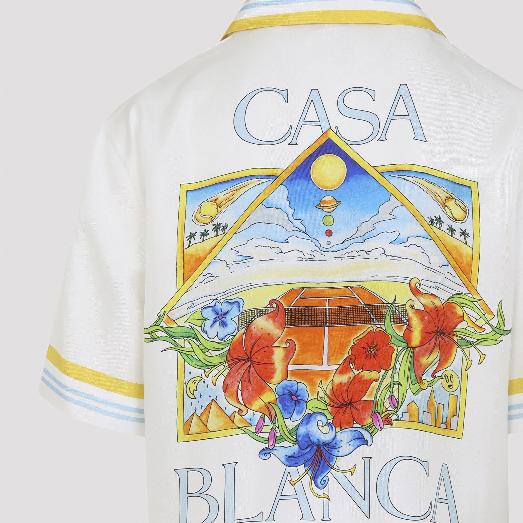 Casablanca Casablanca Flower Court Icon Shirt Size US M / EU 48-50 / 2 - 3 Thumbnail