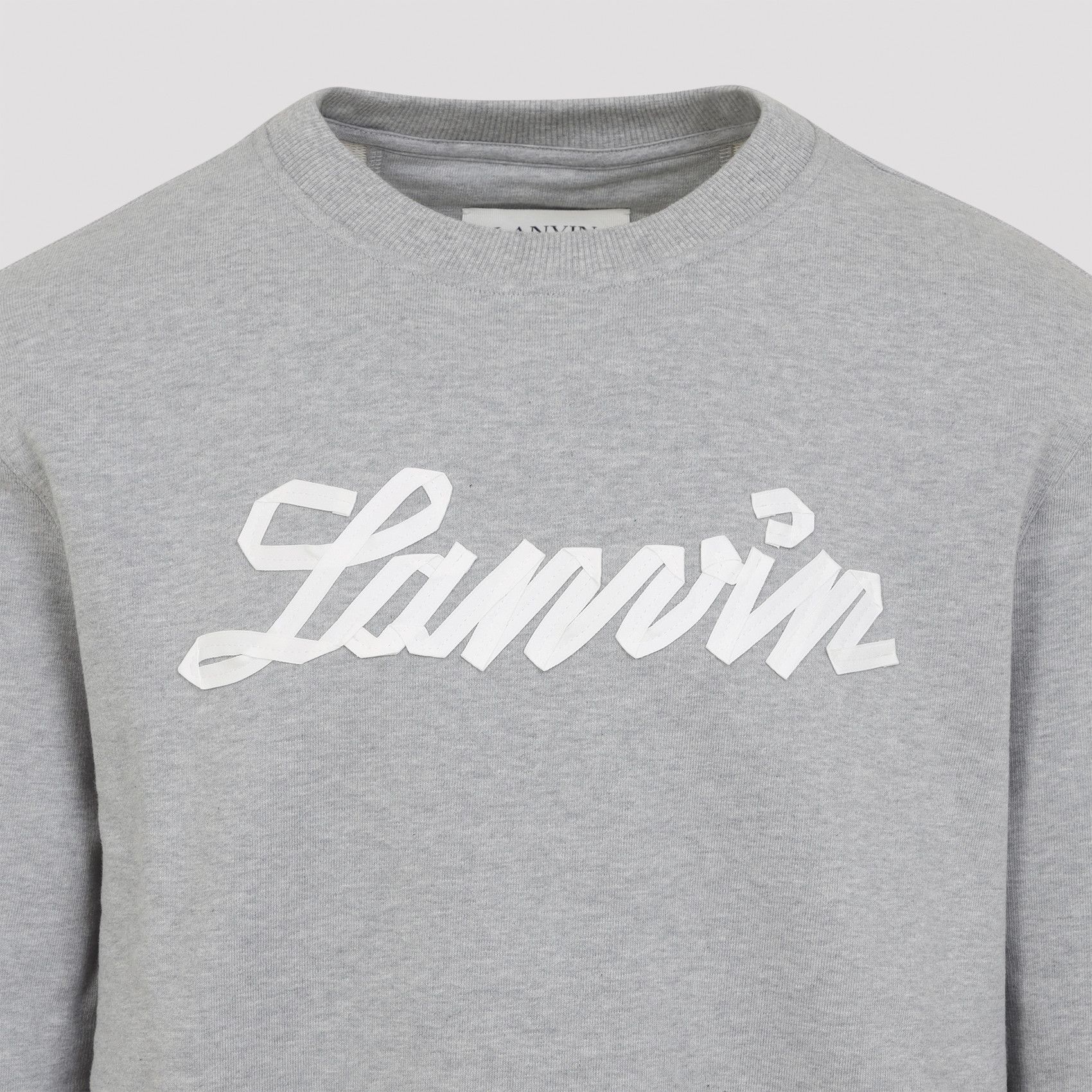Lanvin Lanvin Embroidered Logo Sweatshirt Size US S / EU 44-46 / 1 - 3 Thumbnail