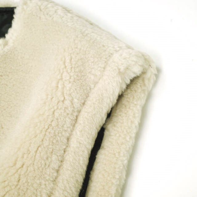 Other Other stein WOOL FUR EXTRA SHORT VEST Wool Fur Vest Textile Tops ST.631 DUTY FREE for USA Size ONE SIZE - 6 Thumbnail