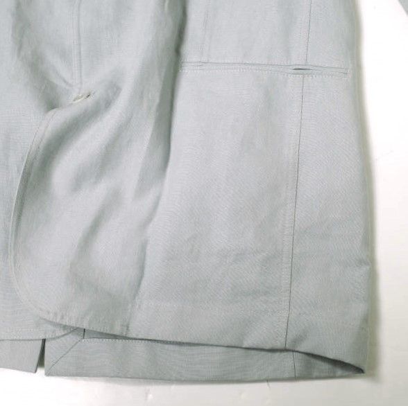 Other Other HED MAYNER SINGLE BREASTED JACKET Linen Jacket Textile Outerwear SS22_J23 DUTY FREE for USA Size ONE SIZE - 7 Thumbnail