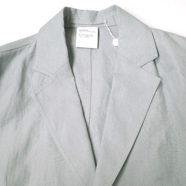 Other Other HED MAYNER SINGLE BREASTED JACKET Linen Jacket Textile Outerwear SS22_J23 DUTY FREE for USA Size ONE SIZE - 6 Thumbnail