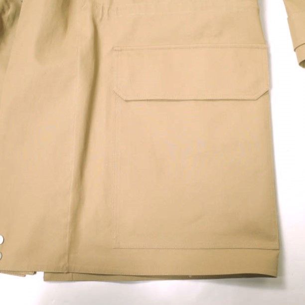 Other Other Hed Mayner WATERPROOF RAGLAN PARKA Cotton Blend Coat Textile Outerwear HM00O35 DUTY FREE for USA Size ONE SIZE - 6 Thumbnail