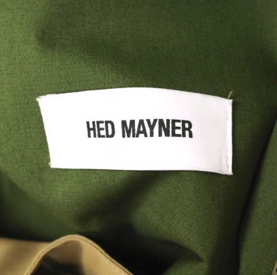 Other Other Hed Mayner WATERPROOF RAGLAN PARKA Cotton Blend Coat Textile Outerwear HM00O35 DUTY FREE for USA Size ONE SIZE - 9 Thumbnail
