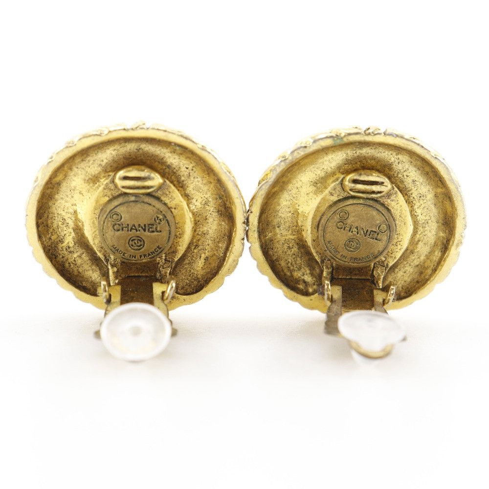 Chanel Chanel Chanel Coco Mark Earrings Metal Earrings DUTY FREE for USA Size ONE SIZE - 4 Thumbnail