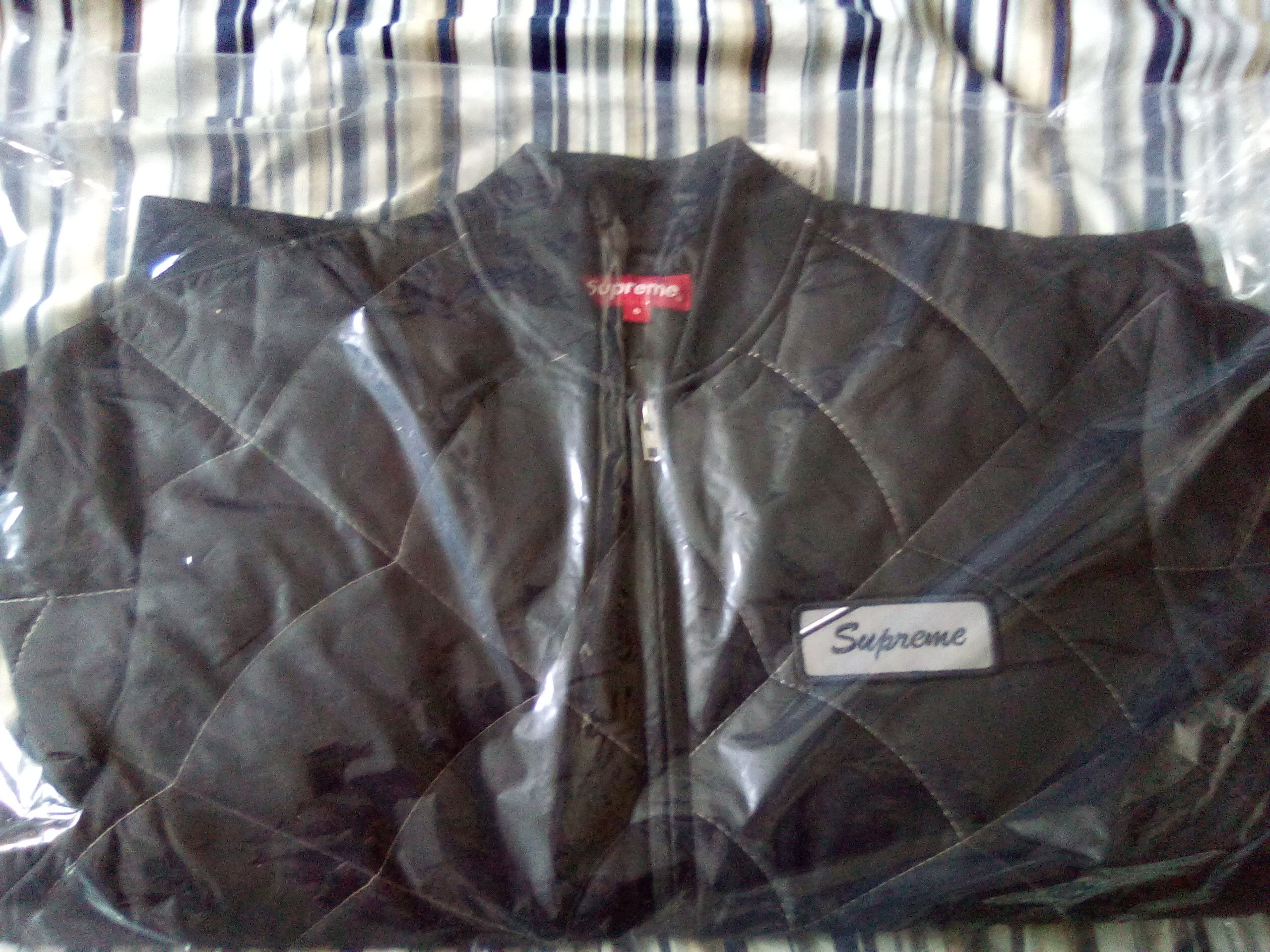 Supreme Supreme Spider Web Quilted Jacket | Grailed