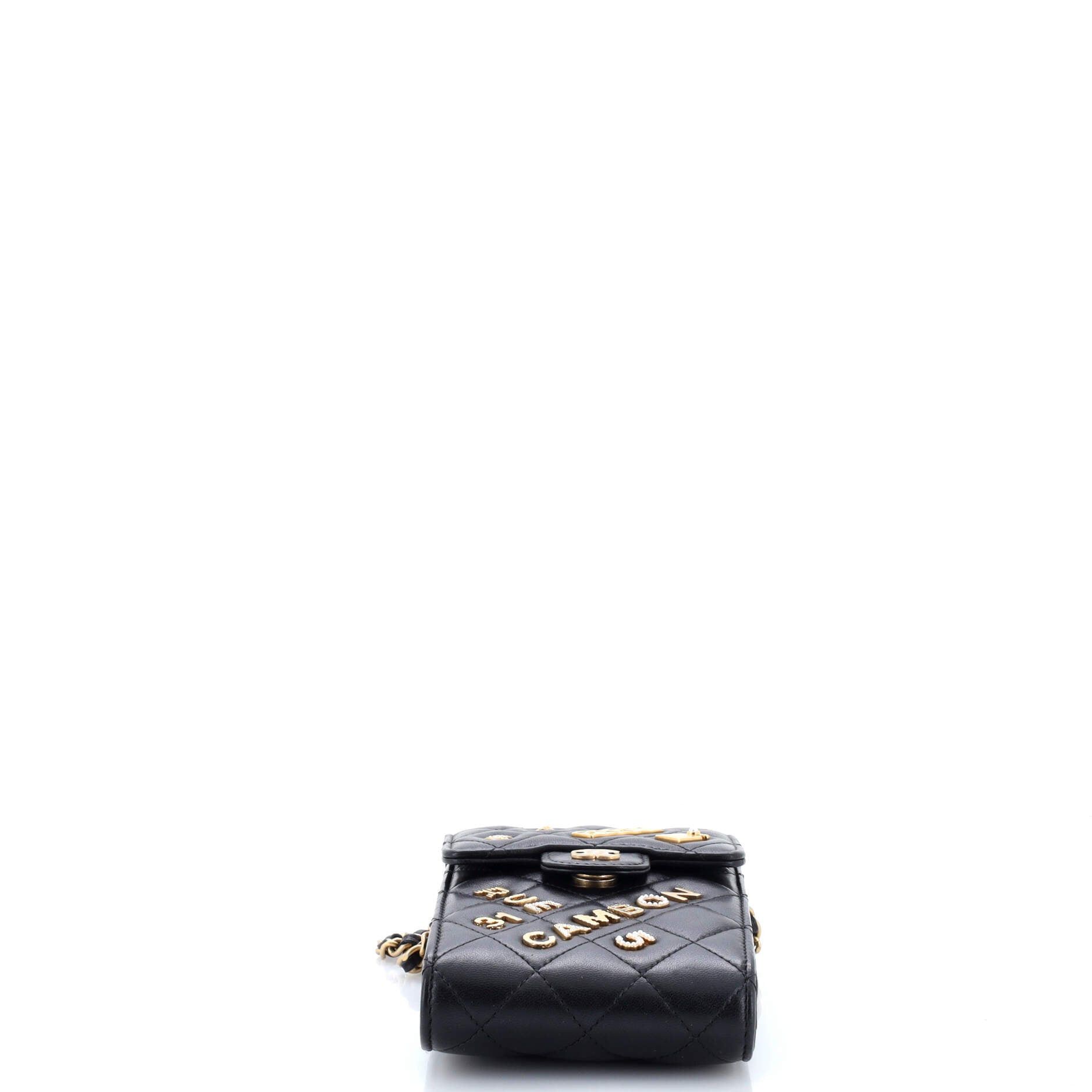 Chanel Lucky Charms Flap Phone Holder Crossbody Bag Size ONE SIZE - 4 Thumbnail